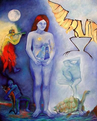 La Madre Espiritu by Theo, 2004