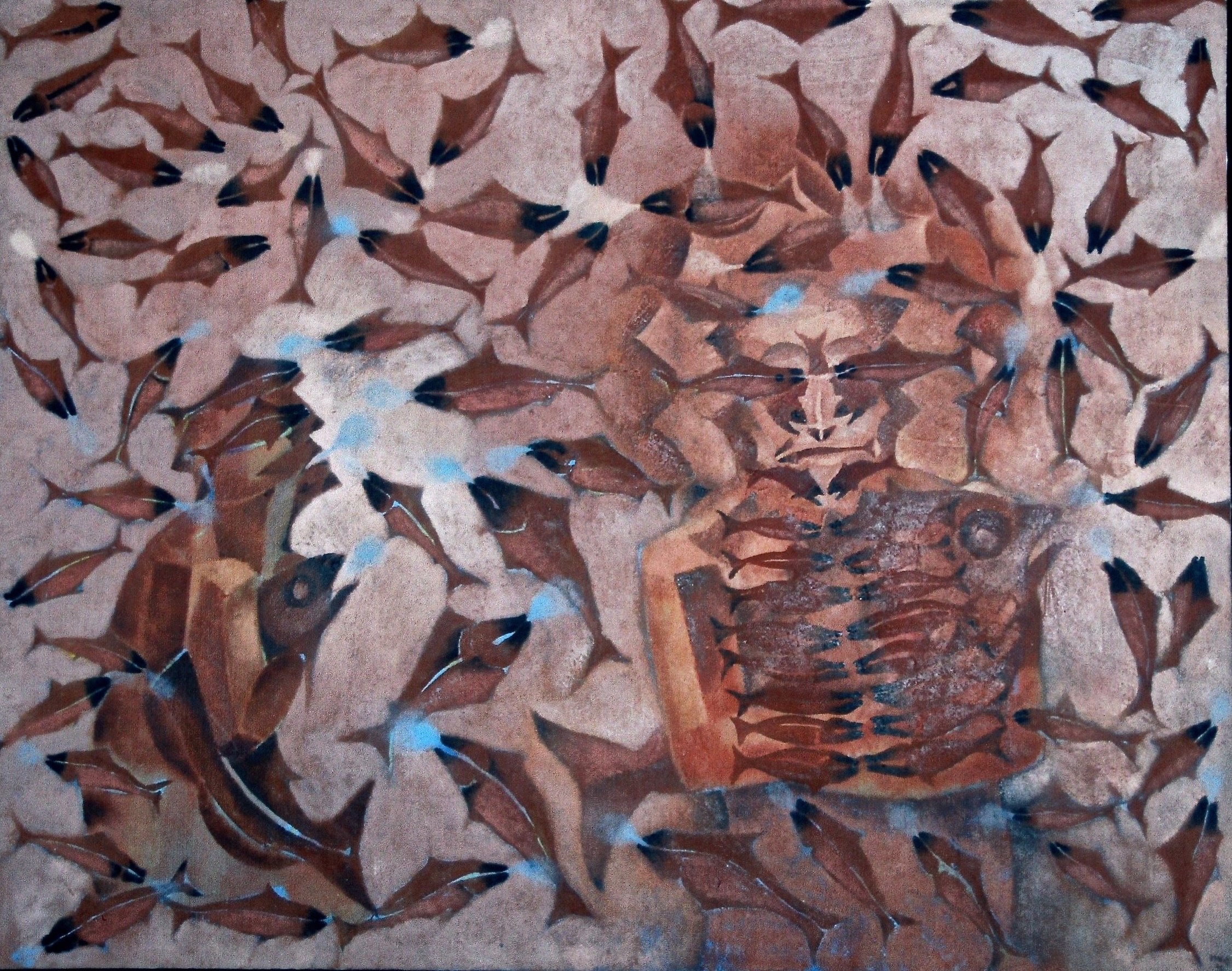 La vida del pez by Theo, 1989