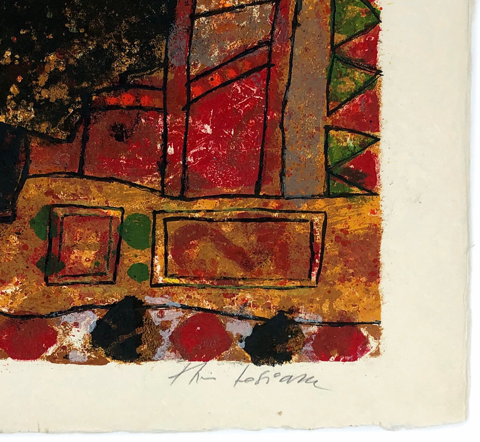 Artwork by Théo Tobiasse, Untitled, from The Song of Songs of King Solomon (hand signed lithograph), Made of Lithograph 