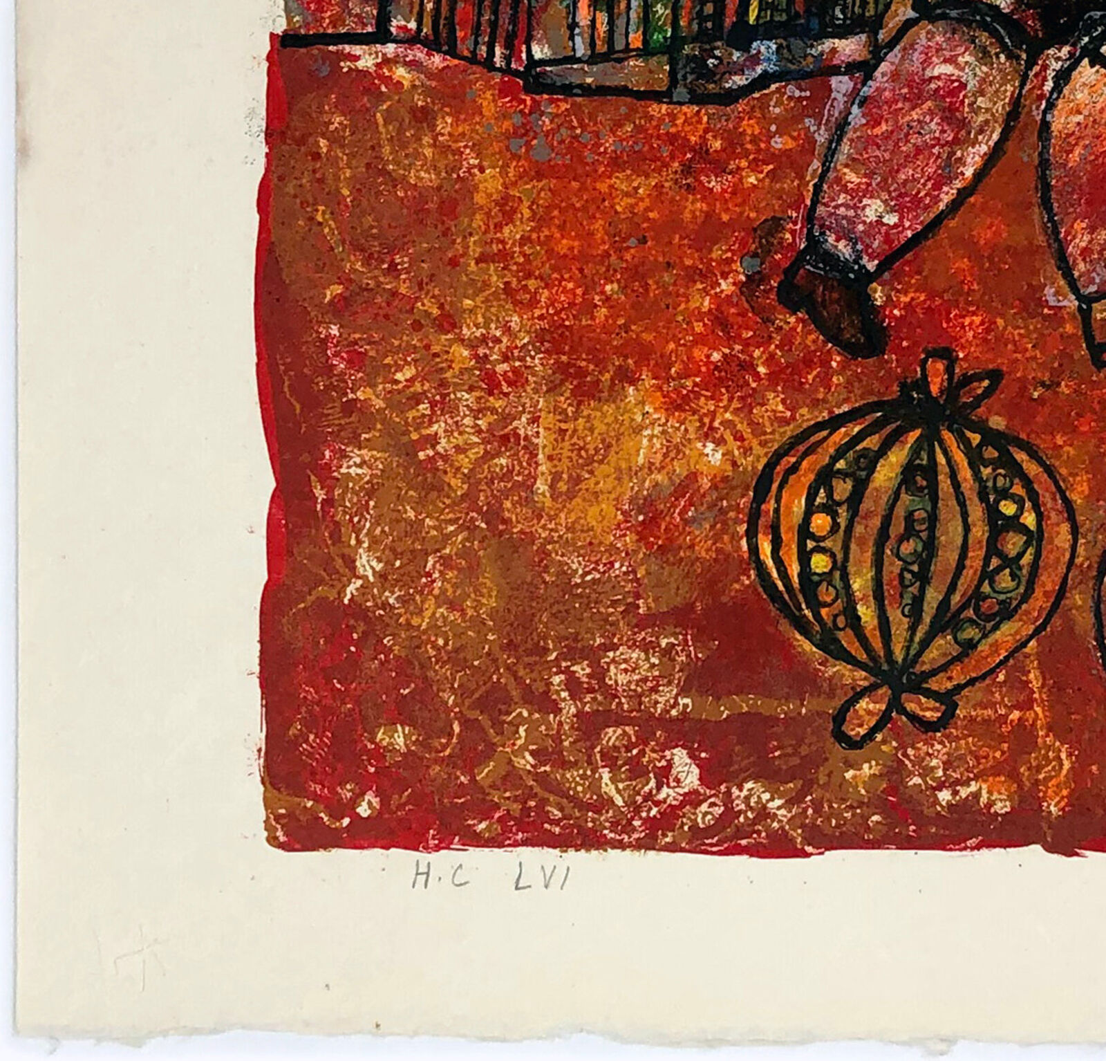 Artwork by Théo Tobiasse, Untitled, from The Song of Songs of King Solomon (hand signed lithograph), Made of Lithograph 