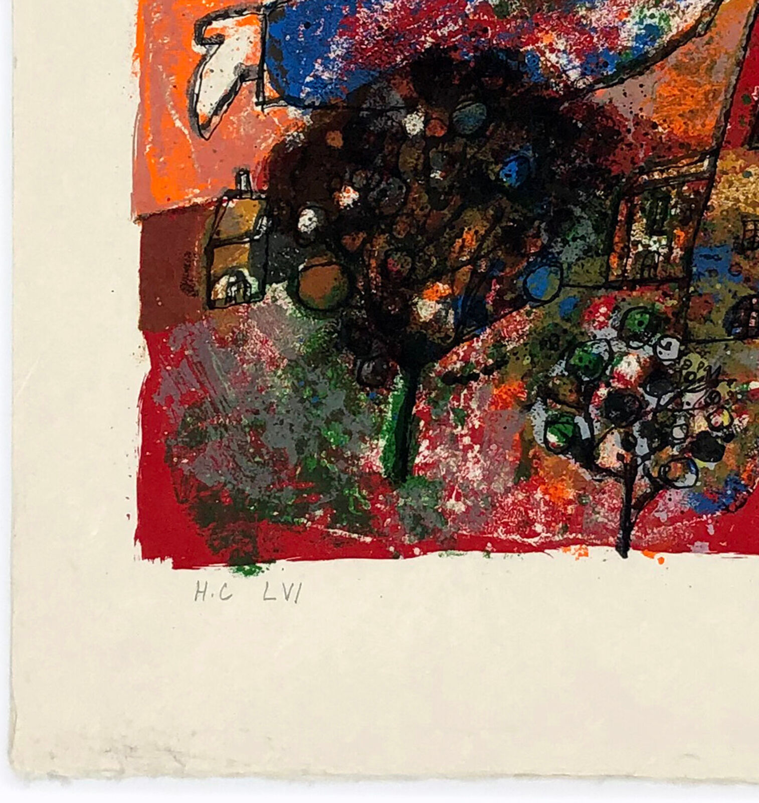 Artwork by Théo Tobiasse, Untitled, from The Song of Songs of King Solomon (hand signed lithograph), Made of Lithograph 