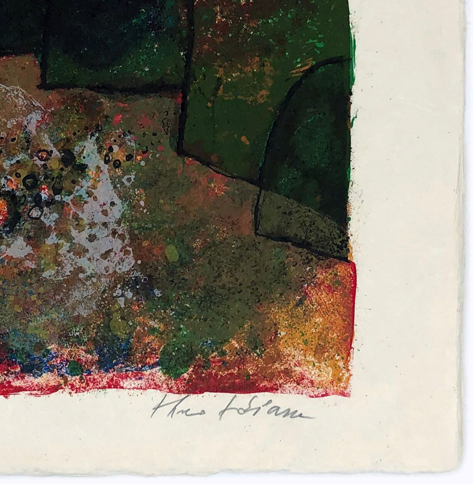 Artwork by Théo Tobiasse, Untitled, from The Song of Songs of King Solomon (hand signed lithograph), Made of Lithograph 