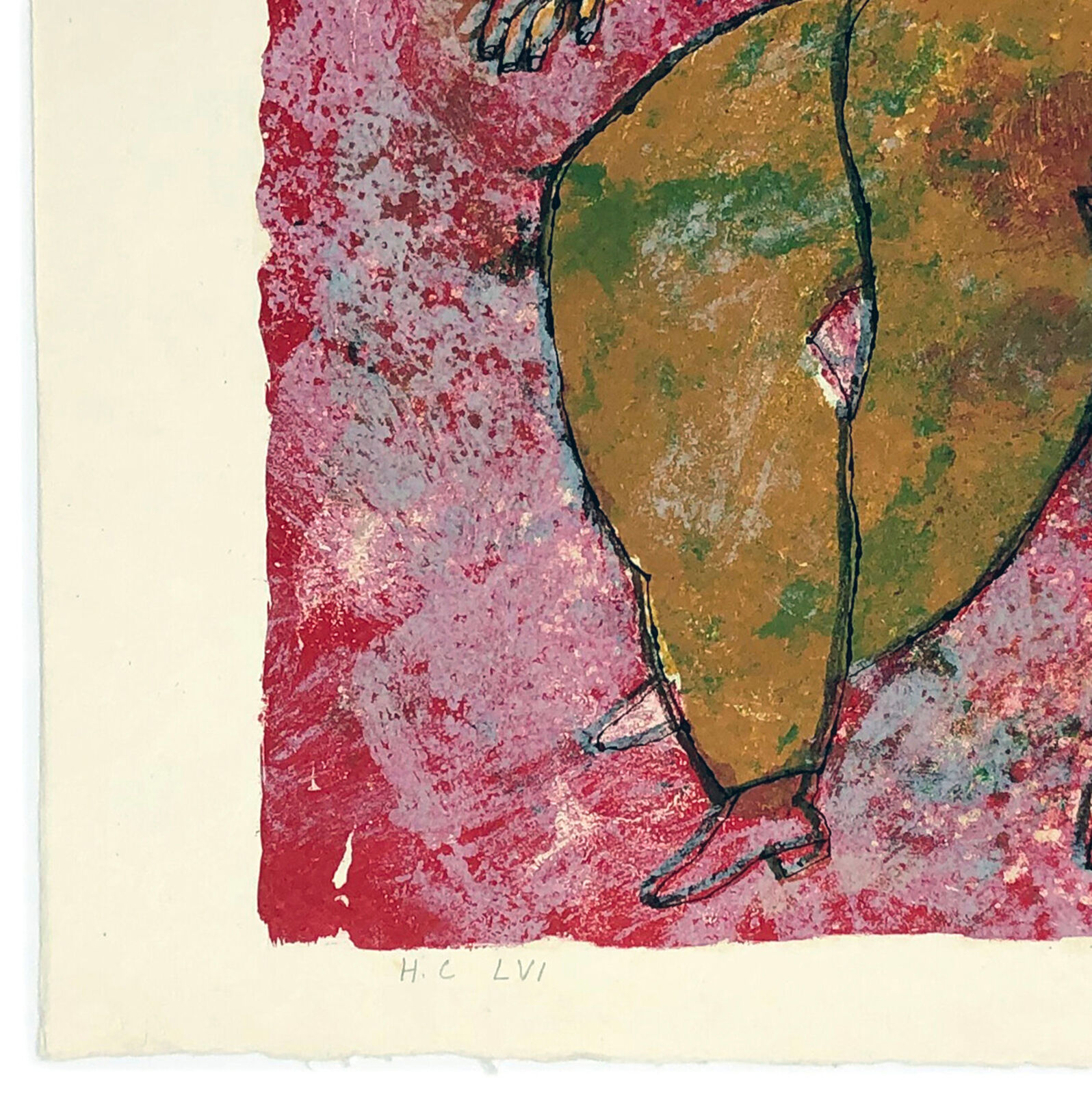 Artwork by Théo Tobiasse, Untitled, from The Song of Songs of King Solomon (hand signed lithograph), Made of Lithograph 