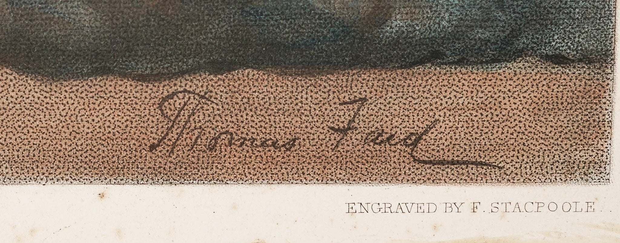 A painting of a woman sitting in front of a fireplace reading a letter.