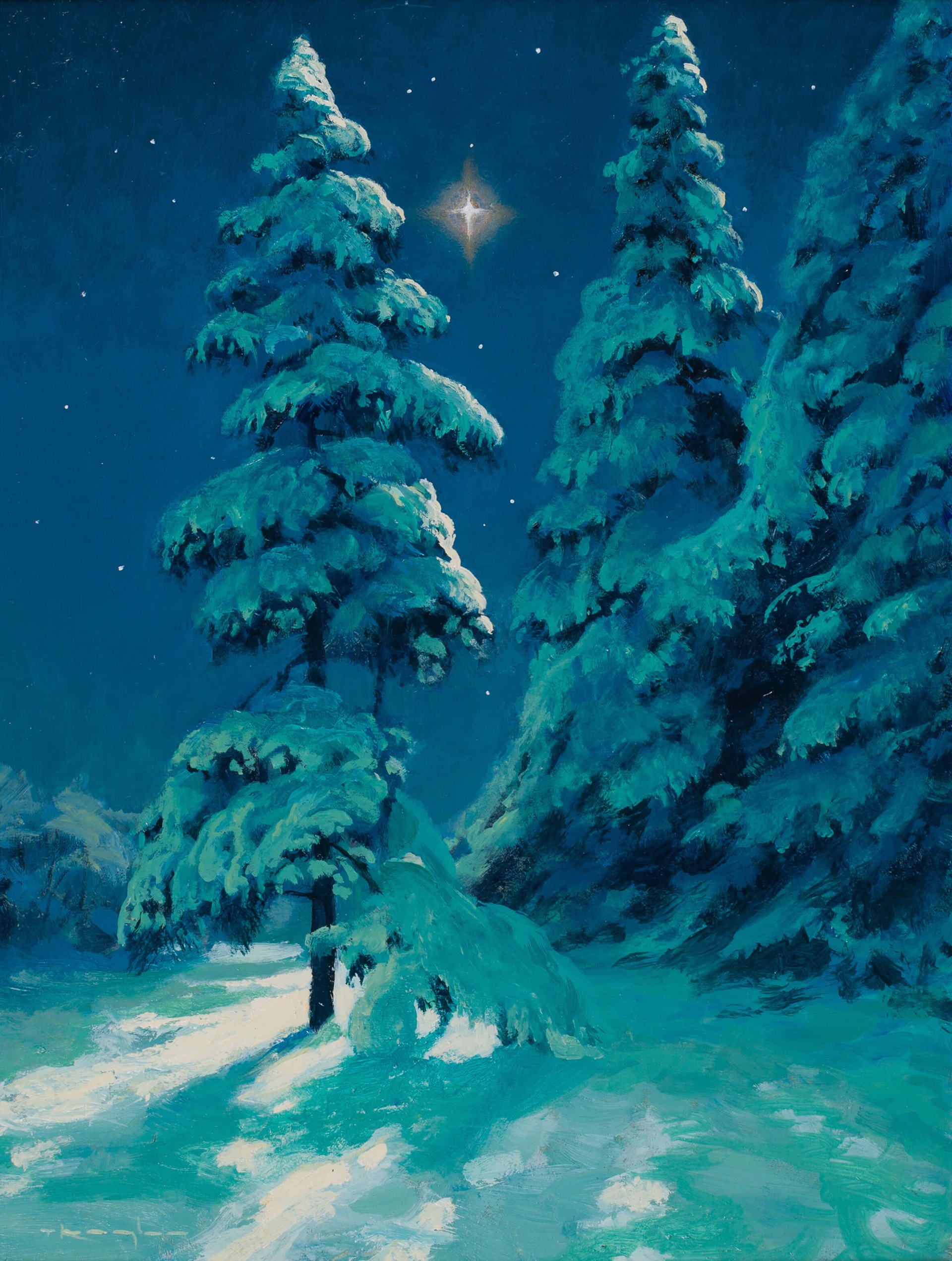 Oh Night Divine, Luke 2:1-20