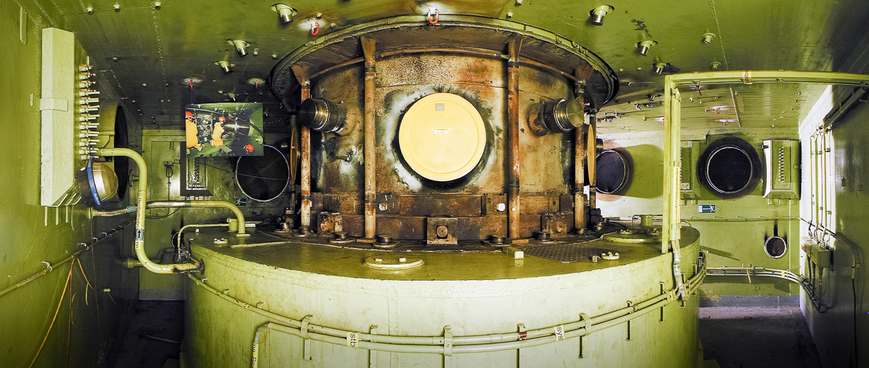 Artwork by Thomas Kemnitz, Nuclear Power Station Rheinsberg, Made of Pigment Print 