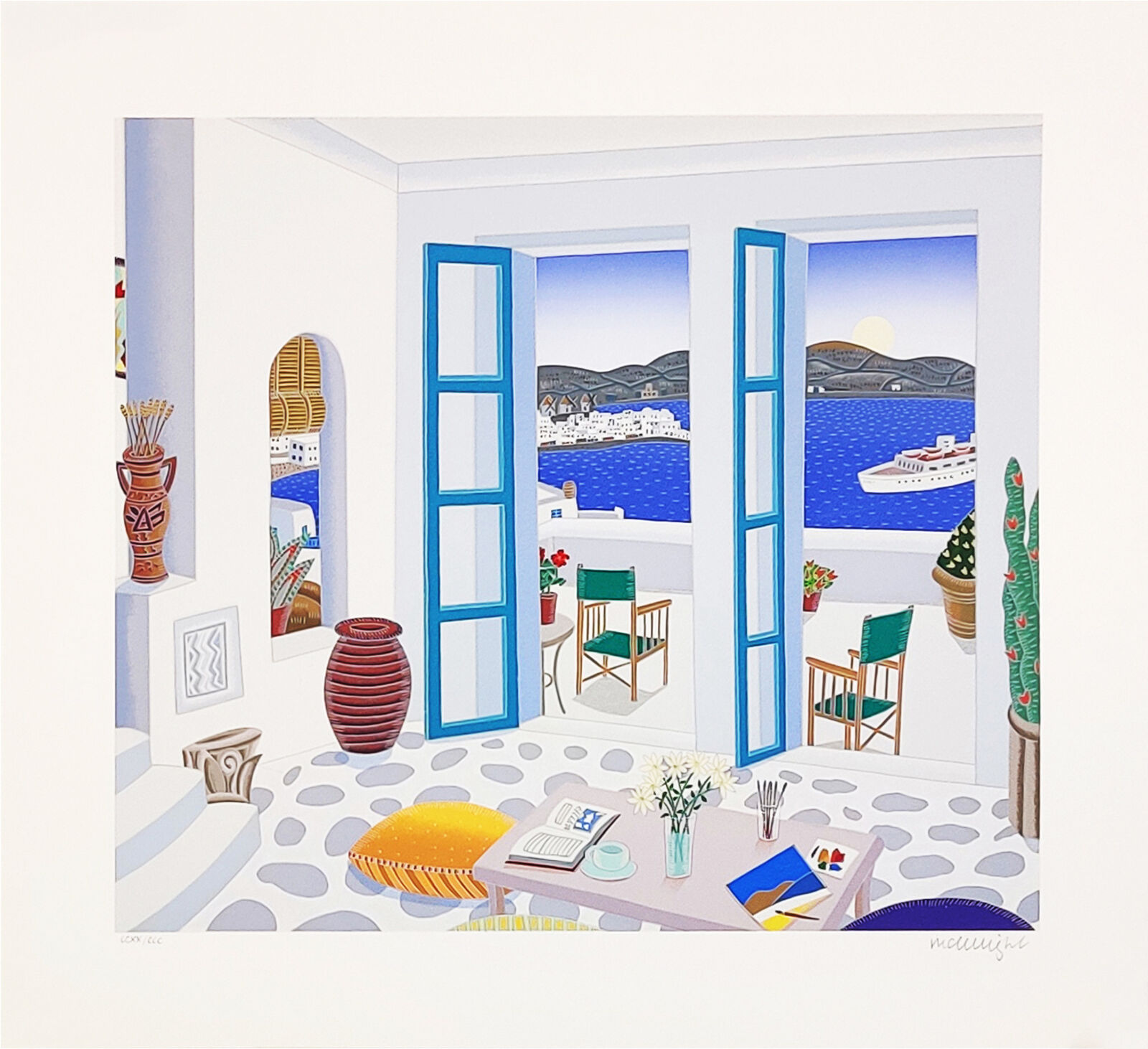 AEGEAN PARADISE by Thomas McKnight, 1993