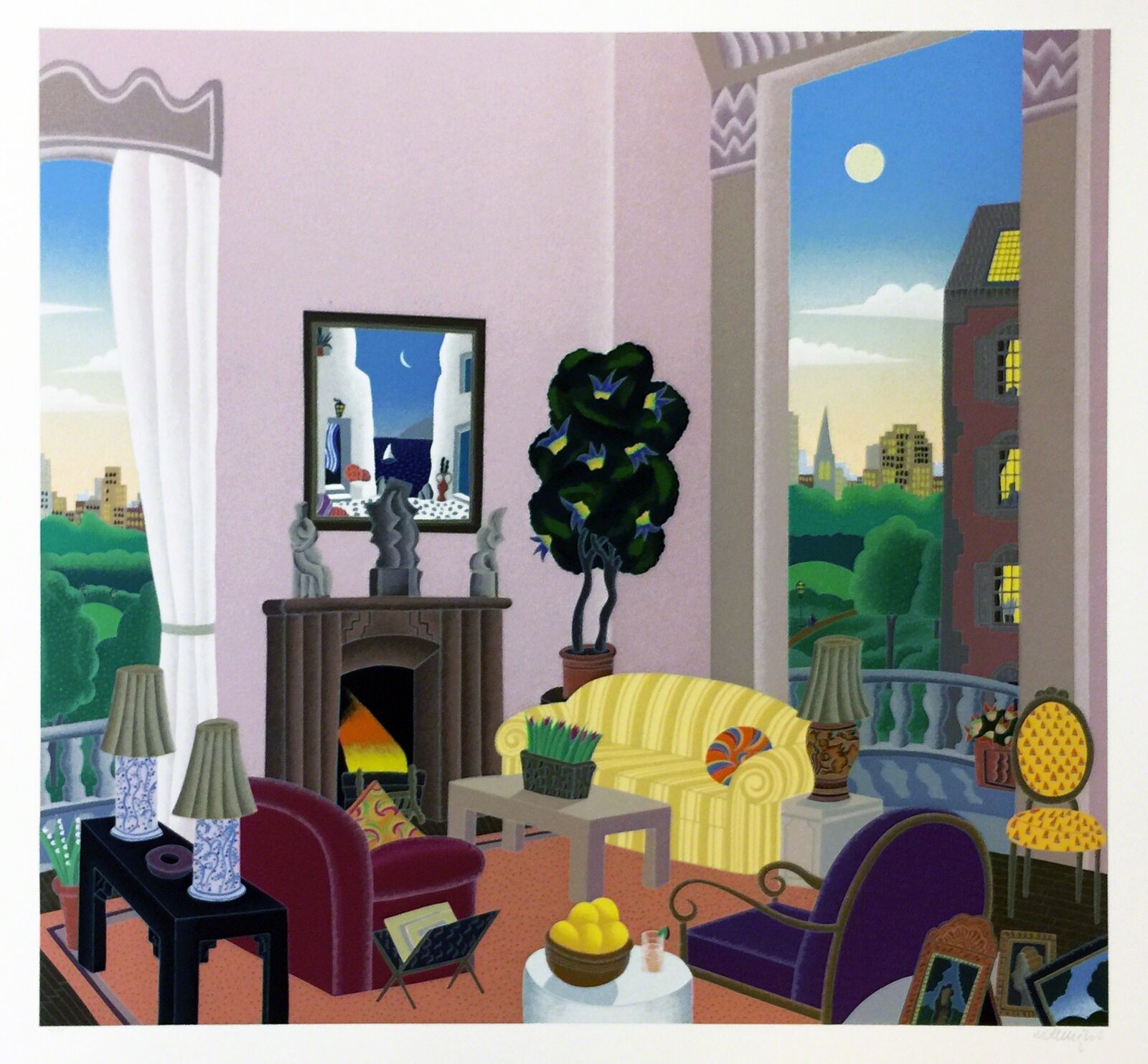 BEACON HILL by Thomas McKnight, 1989