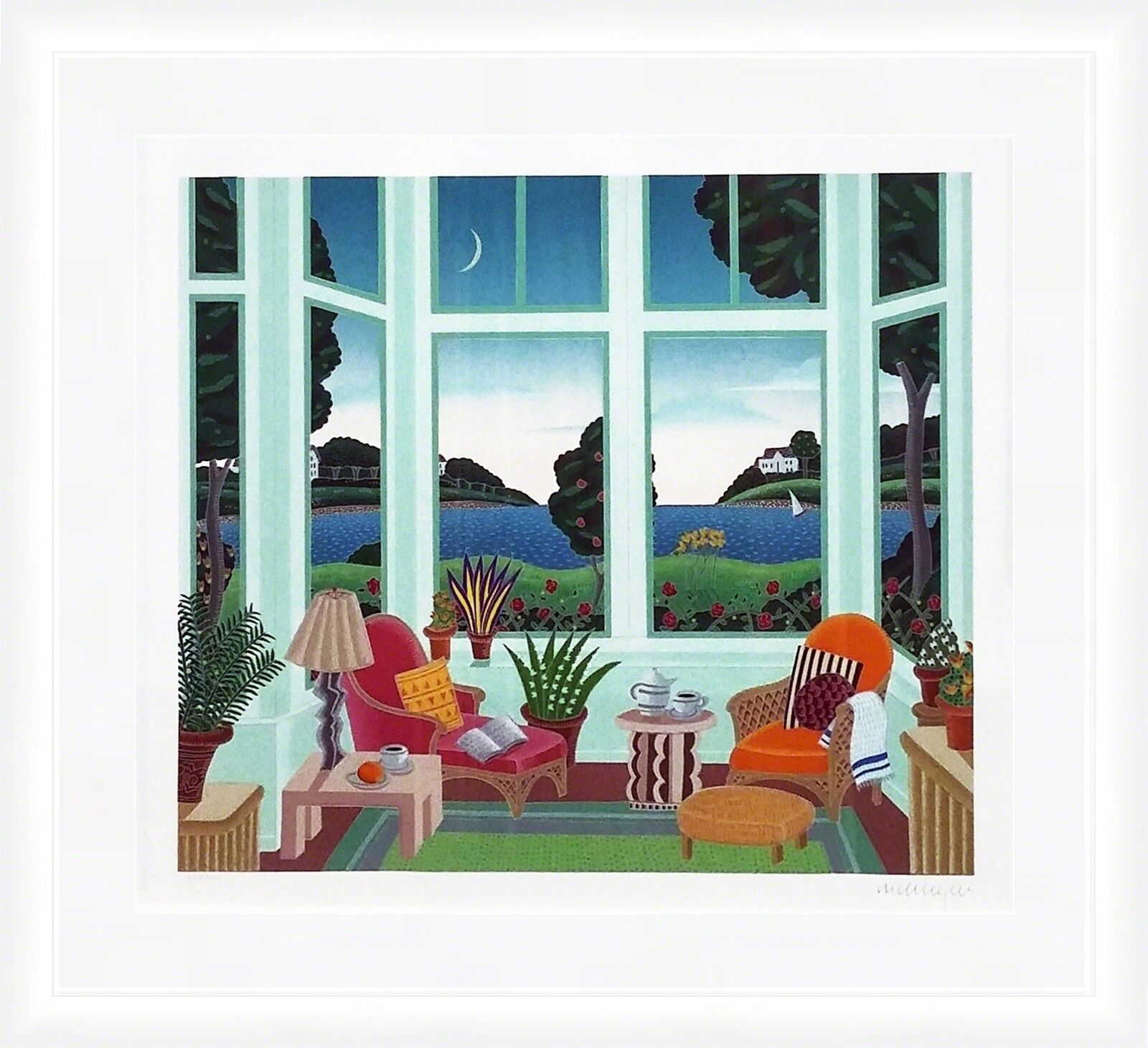 MASSACHUSETTS SUNPORCH by Thomas McKnight, null