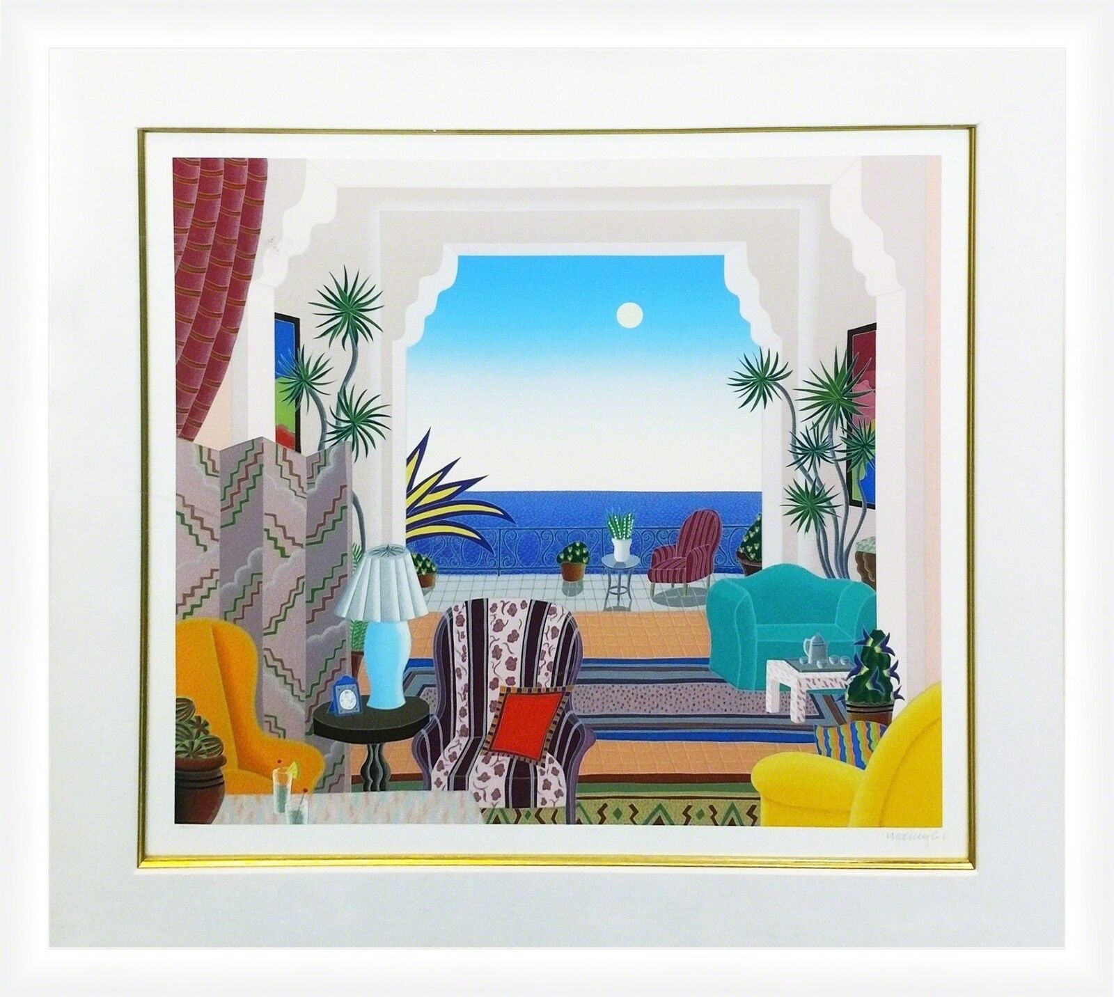 PORTO ERCOLE by Thomas McKnight, 1990
