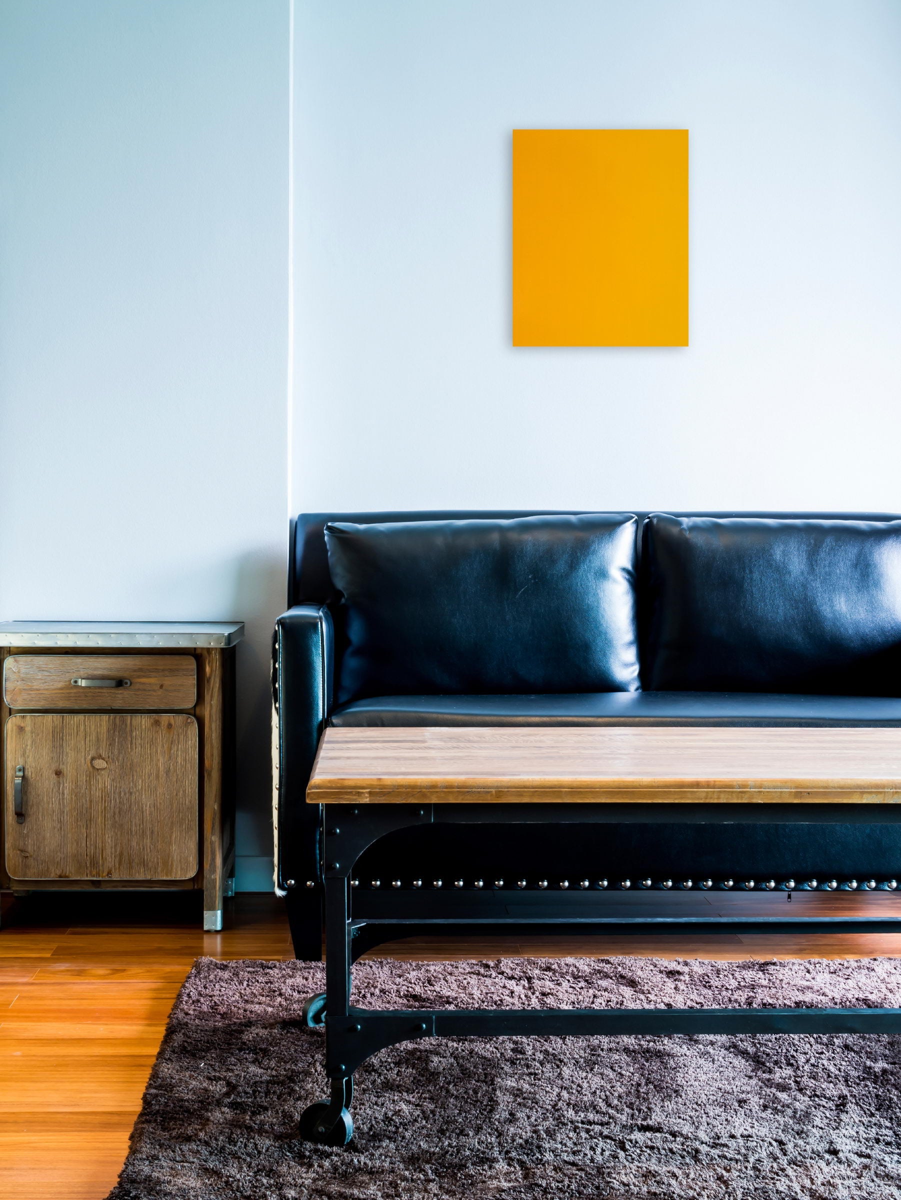 Artwork by Tilman, Flat 68.12, Made of Lacquer on Aluminum 