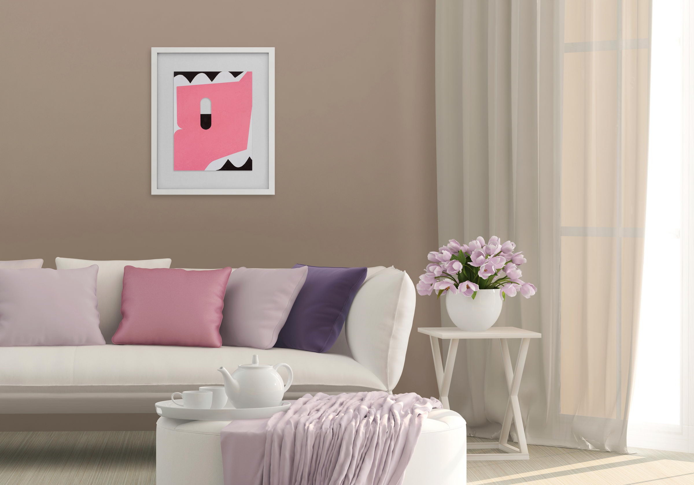 Artwork by Tilman, Untitled (105.13), Made of Crayon on vellum 