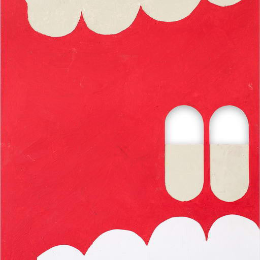 Artwork by Tilman, Untitled (131.13), Made of Crayon on vellum 