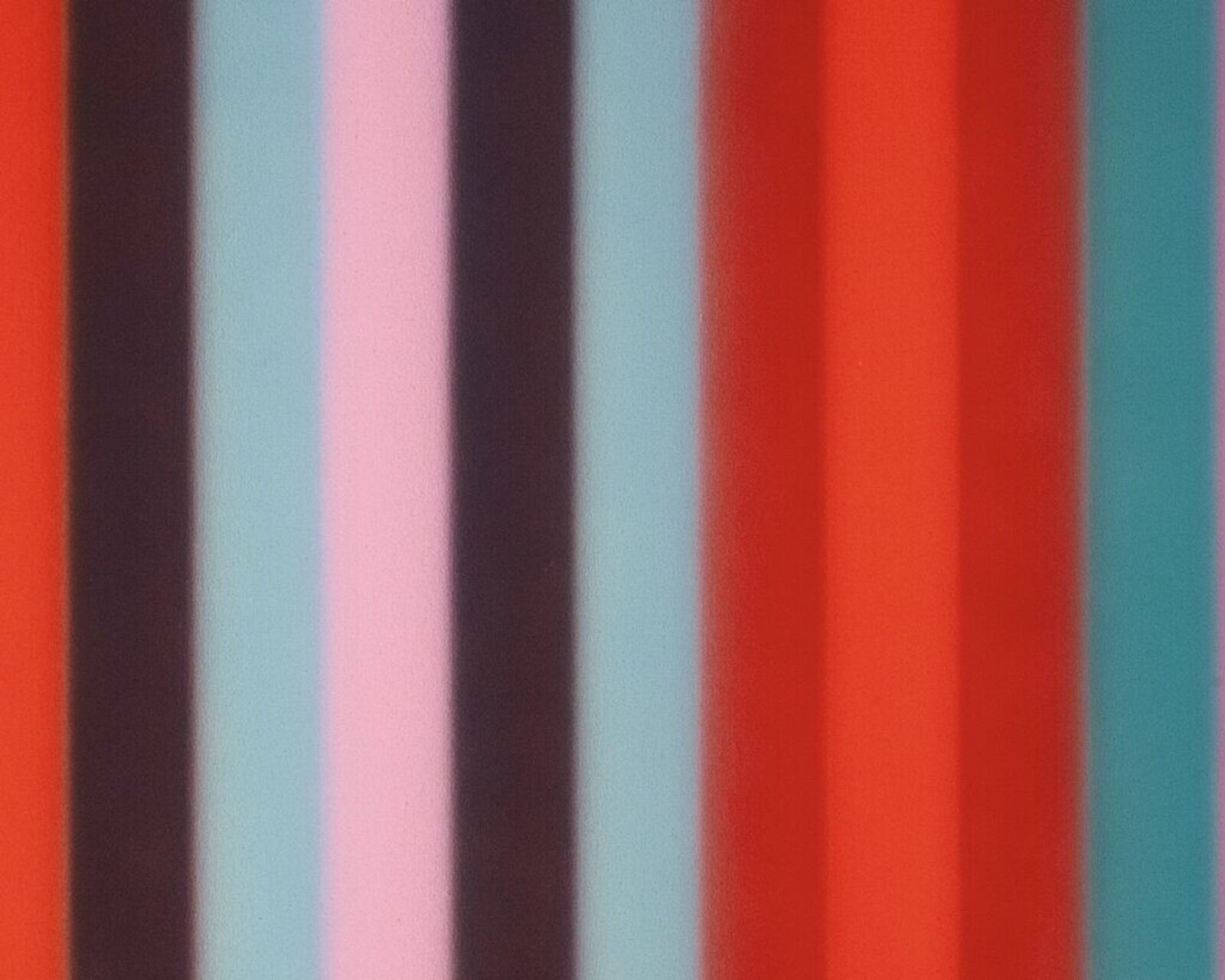 A vibrant abstract composition of vertical stripes in bold, saturated colors.