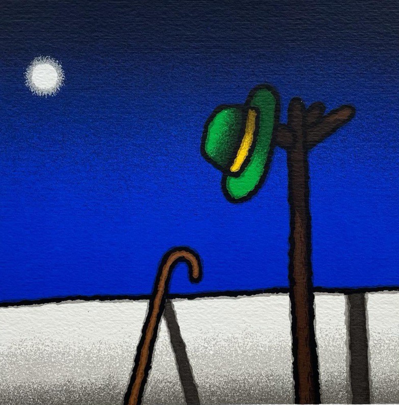 Cappello verde by Tino Stefanoni, circa 2000