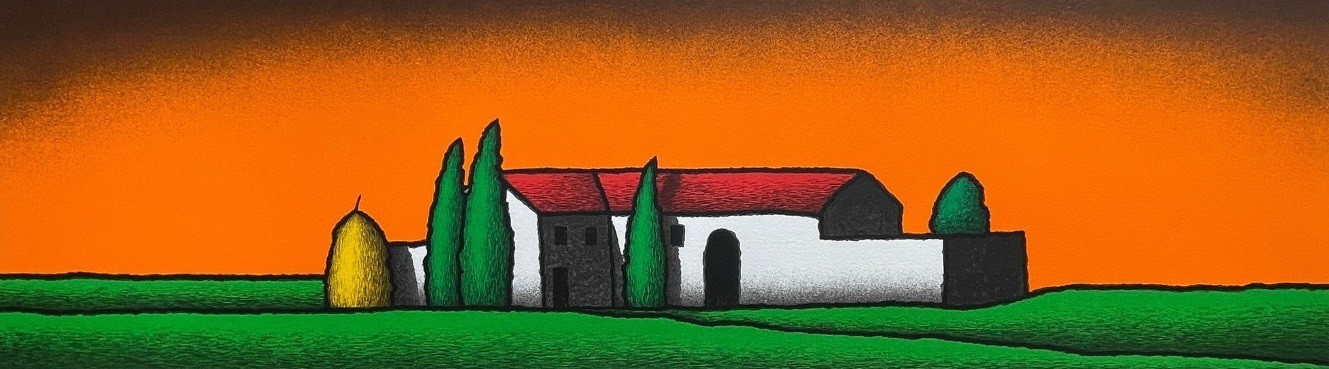 Casolare a sera by Tino Stefanoni, 2011