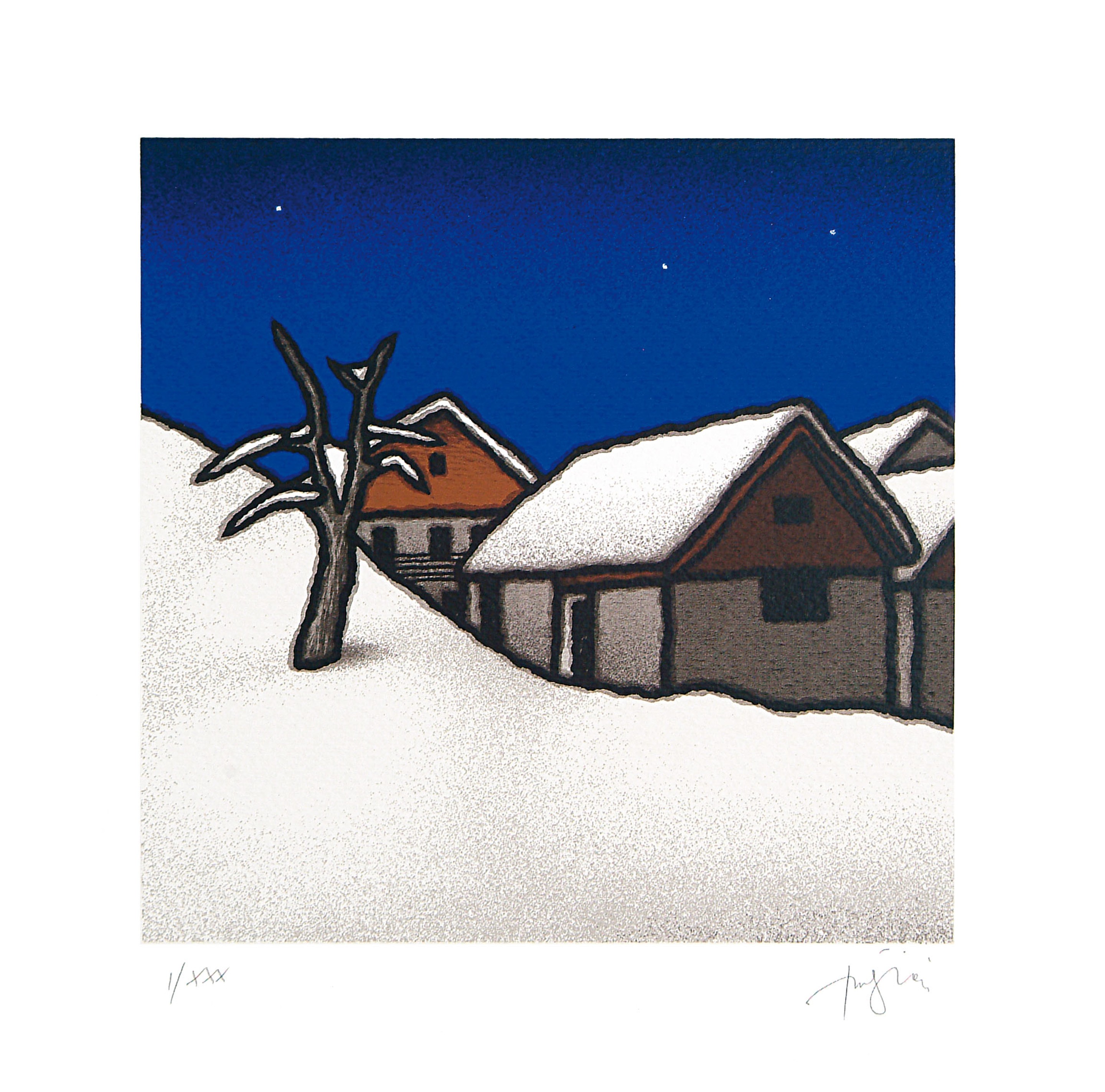 Seconda neve by Tino Stefanoni, 1995