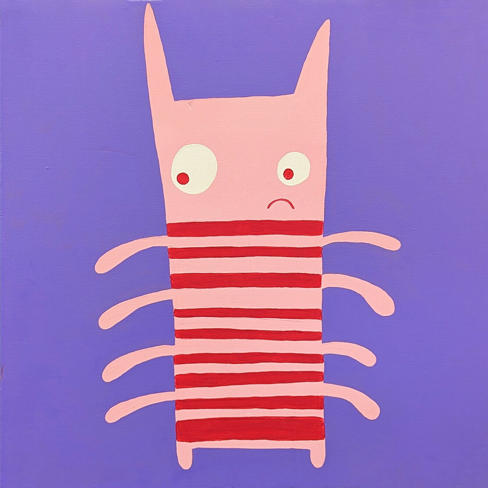 Monsta (original painting on canvas) by Todd Goldman, null