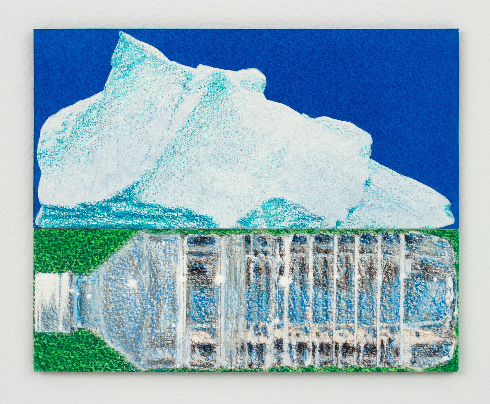 Iceberg and Bottle by Todd Hebert, 2021