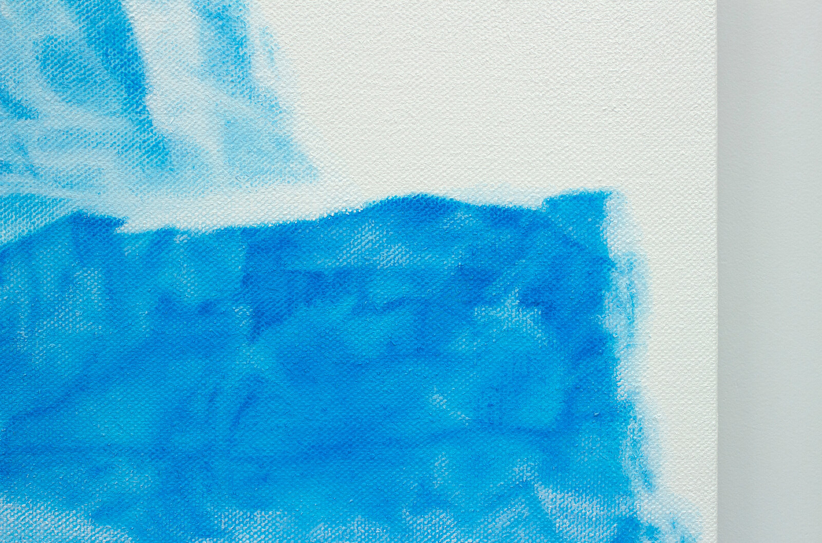 Artwork by Todd Hebert, Iceberg (White), Made of Acrylic on jute 