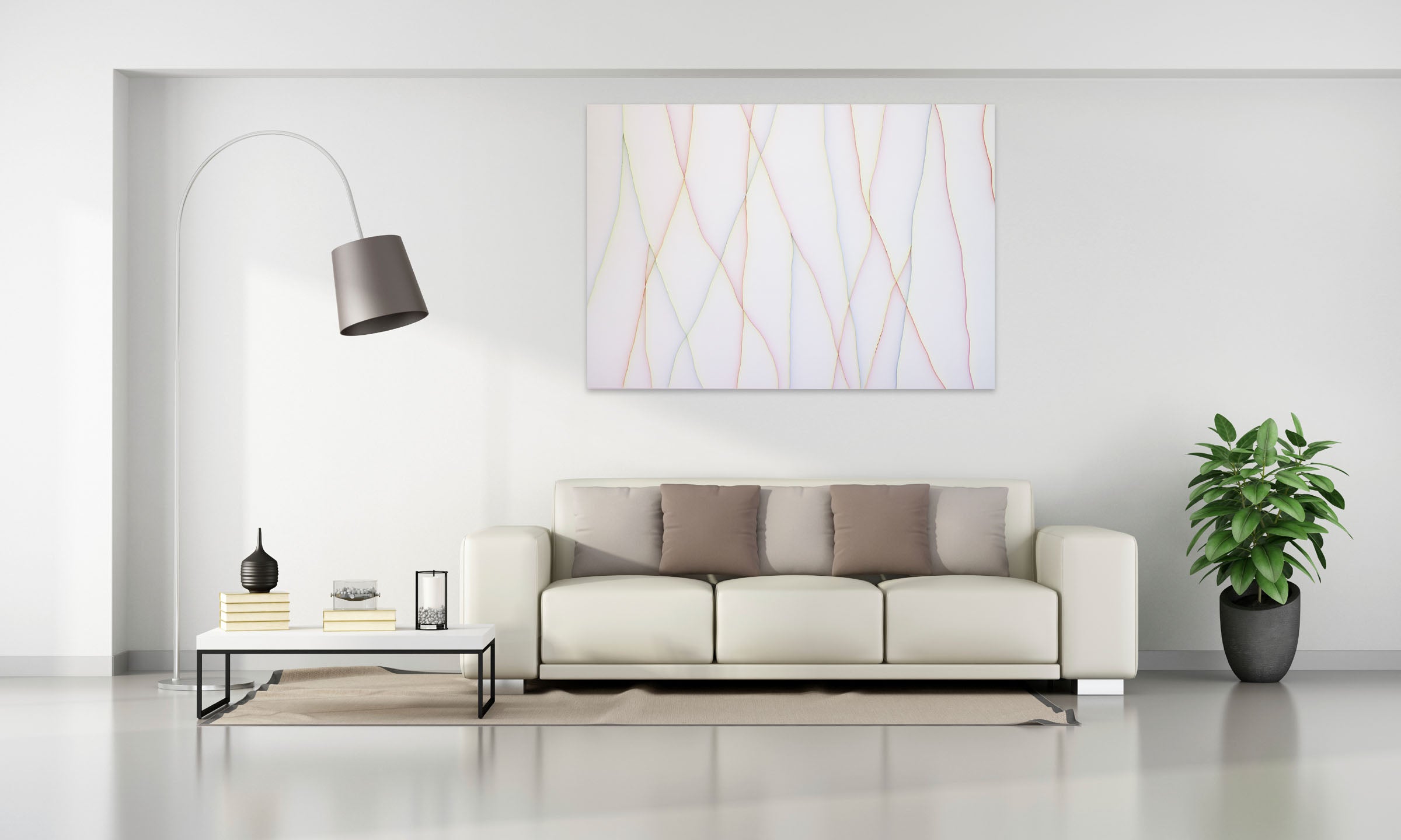 Artwork by Tom Henderson, Brand new day, Made of Auto paint on cast acrylic 