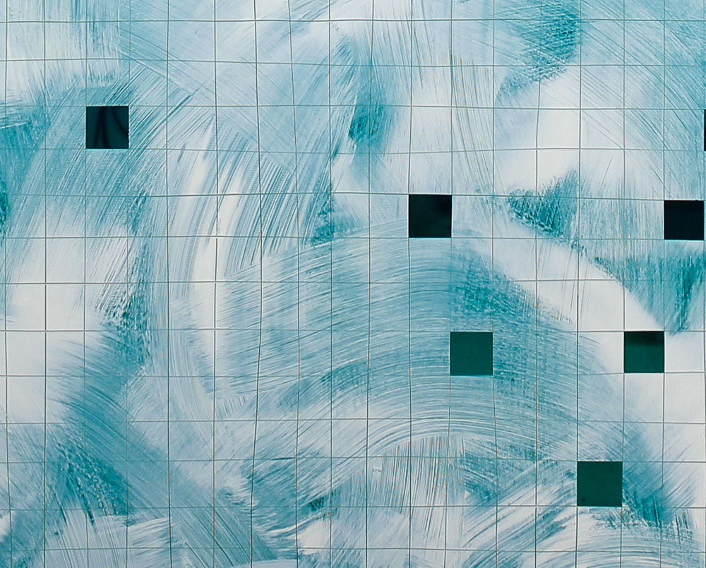 Artwork by Tom Henderson, Chaos & Chance, Made of Oil Paint on reflective cast acrylic 