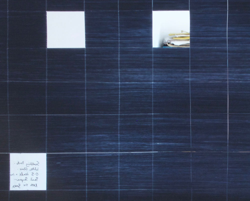 Artwork by Tom Henderson, Other Worlds 1, Made of Oil Paint on Glass Mirror 