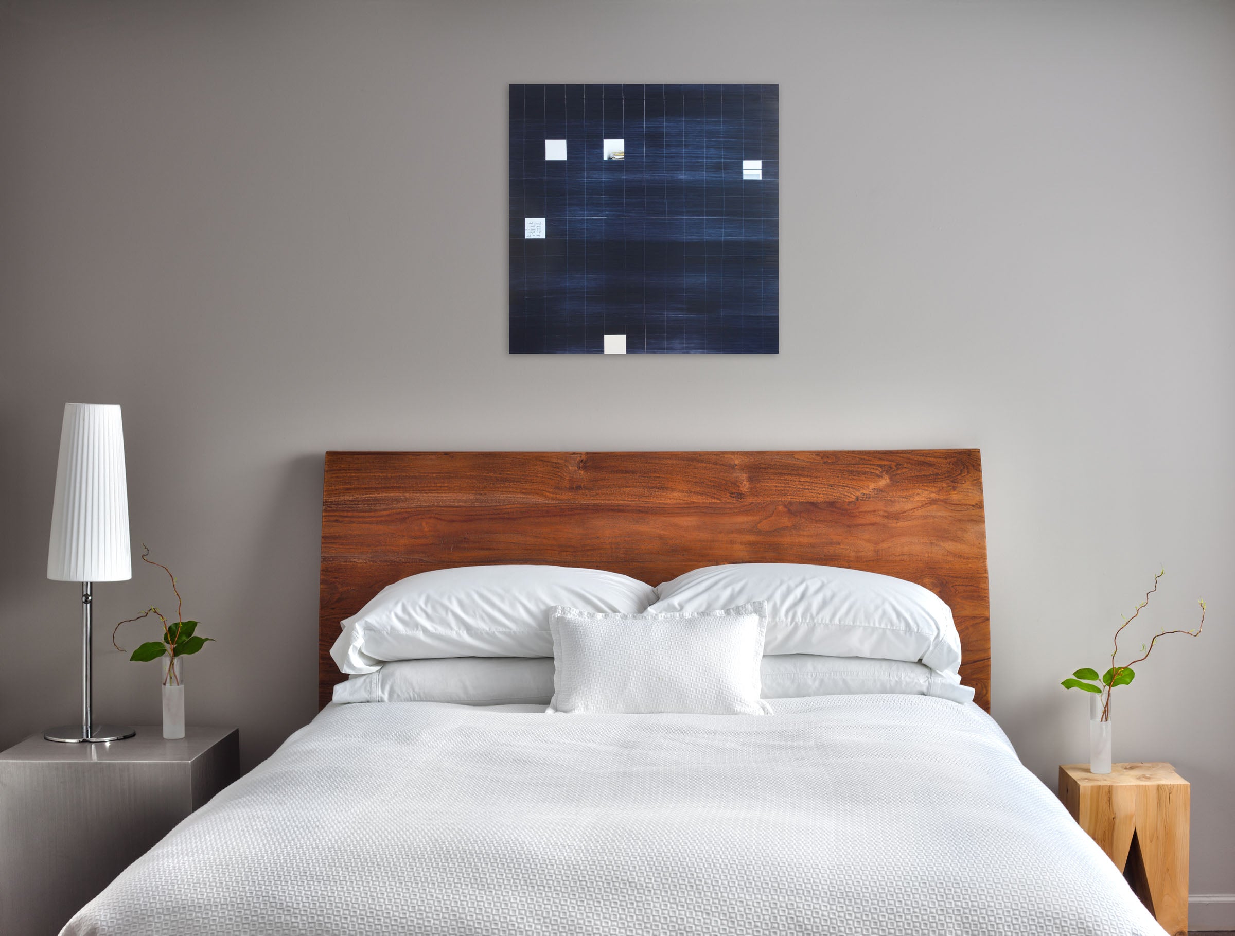 Artwork by Tom Henderson, Other Worlds 1, Made of Oil Paint on Glass Mirror 