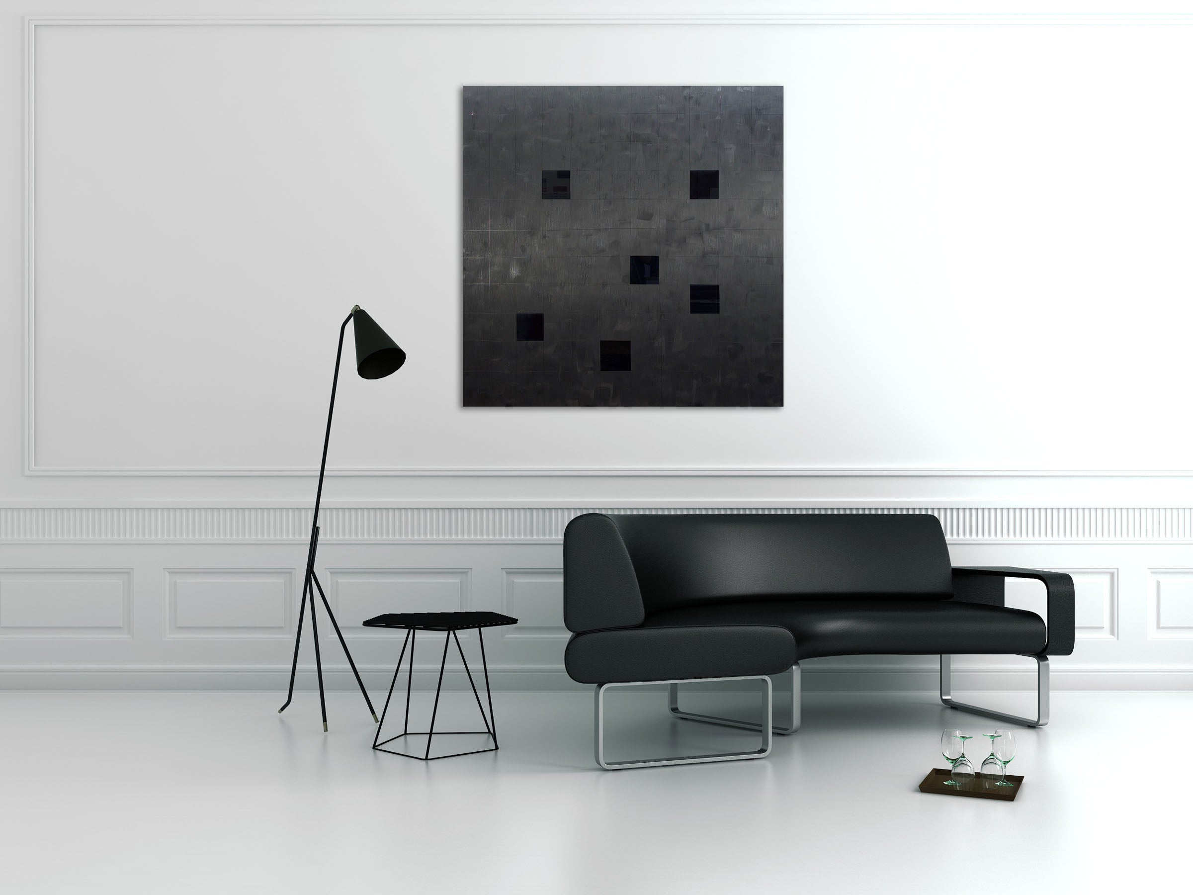 Artwork by Tom Henderson, Suspended Animation, Made of Oil paint on cast acrylic 