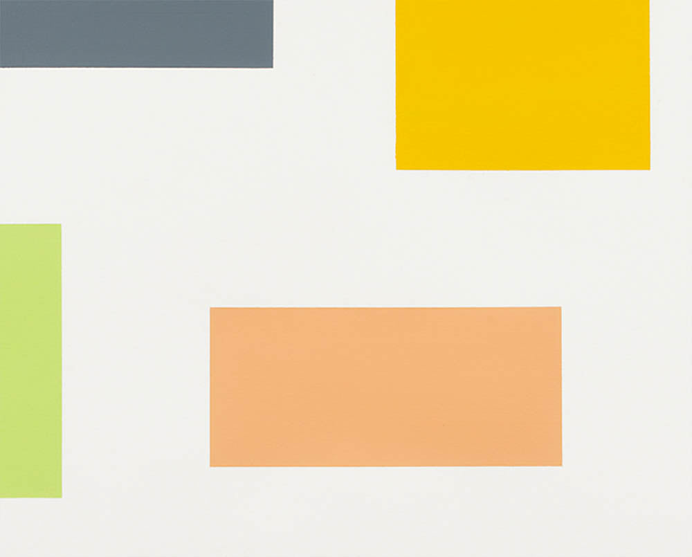 Artwork by Tom McGlynn, Survey 1, Made of Acrylic on Fabriano paper 