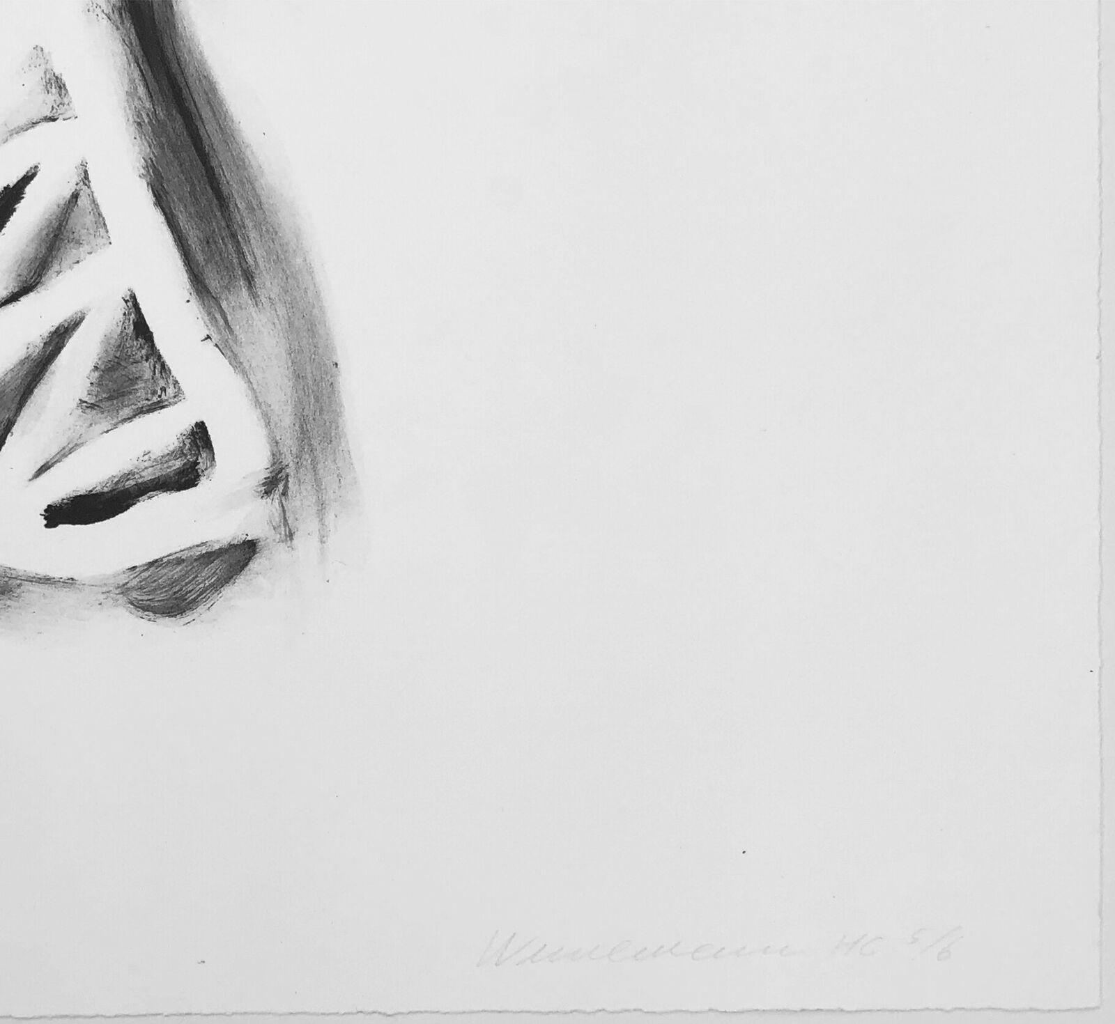 Artwork by Tom Wesselmann, COPY: ROSEMARY SITTING STRAIGHT UP, Made of Lithograph 