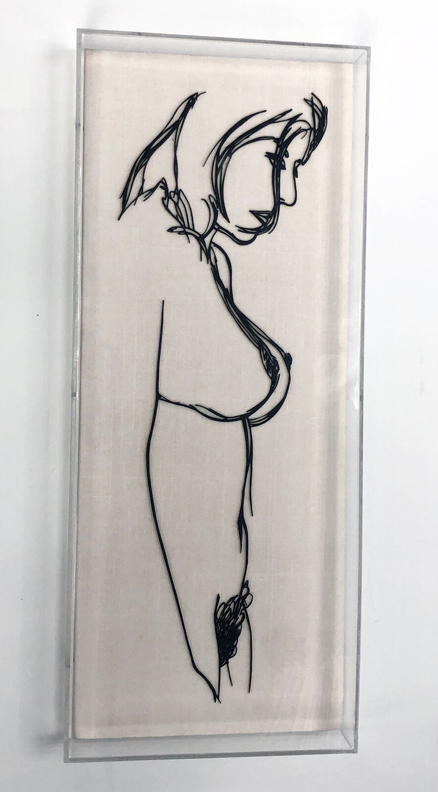 STANDING NUDE (LASER CUT SCULPTURE) by Tom Wesselmann, 1985