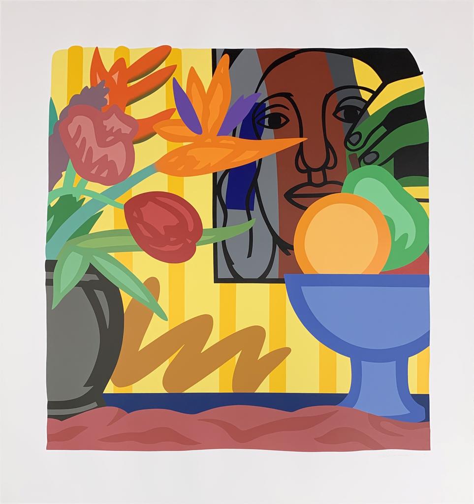 Mixed Bouquet with Leger by Tom Wesselmann, 1993