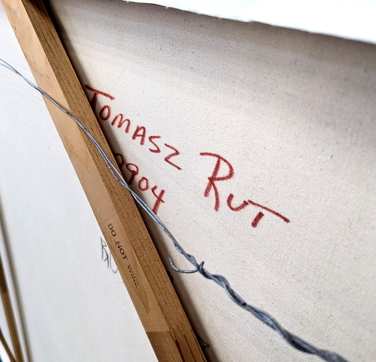 A painting of a man with a bird on his shoulder.