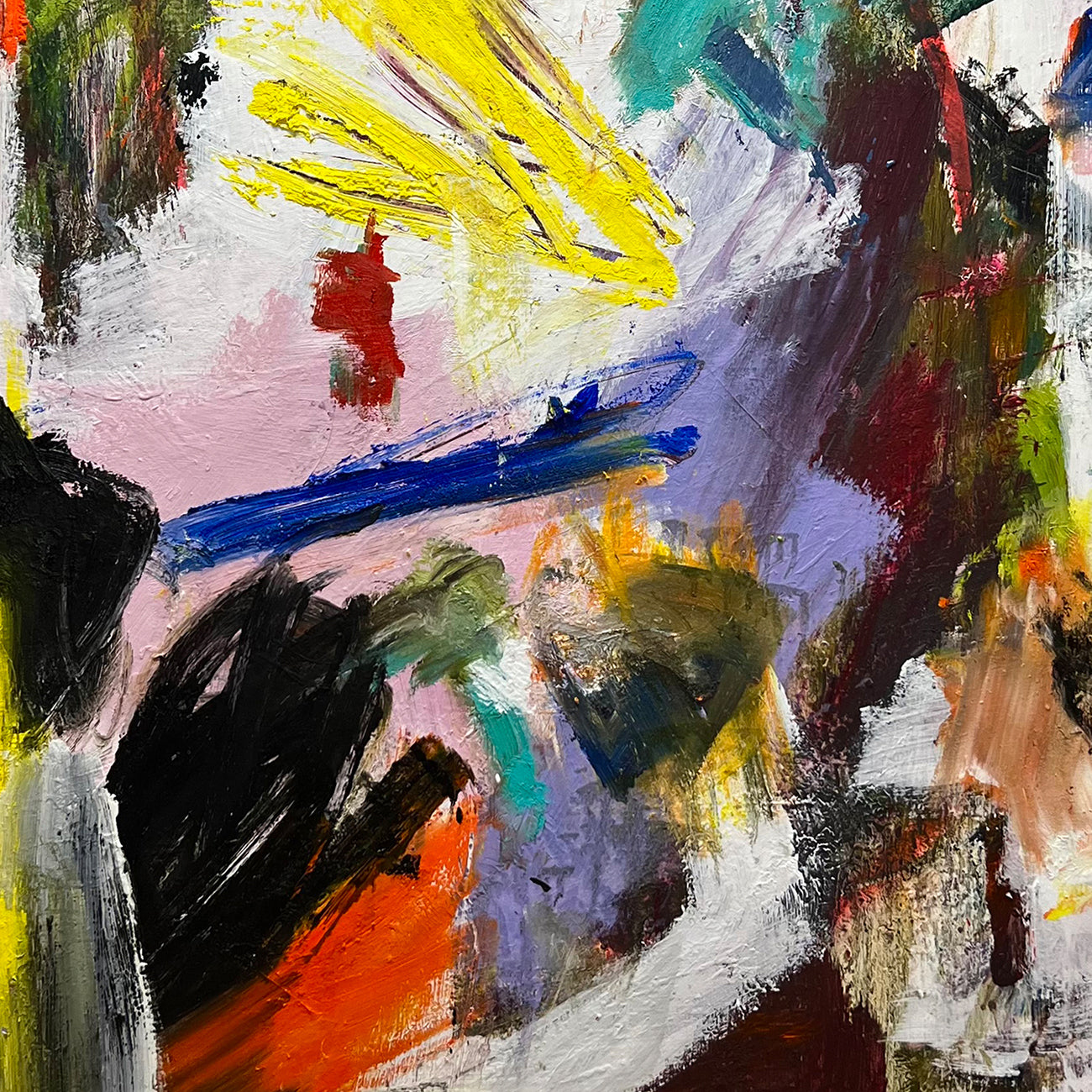 Artwork by Tommaso Fattovich, Clay Pigeons, Made of Oil and acrylic on canvas 