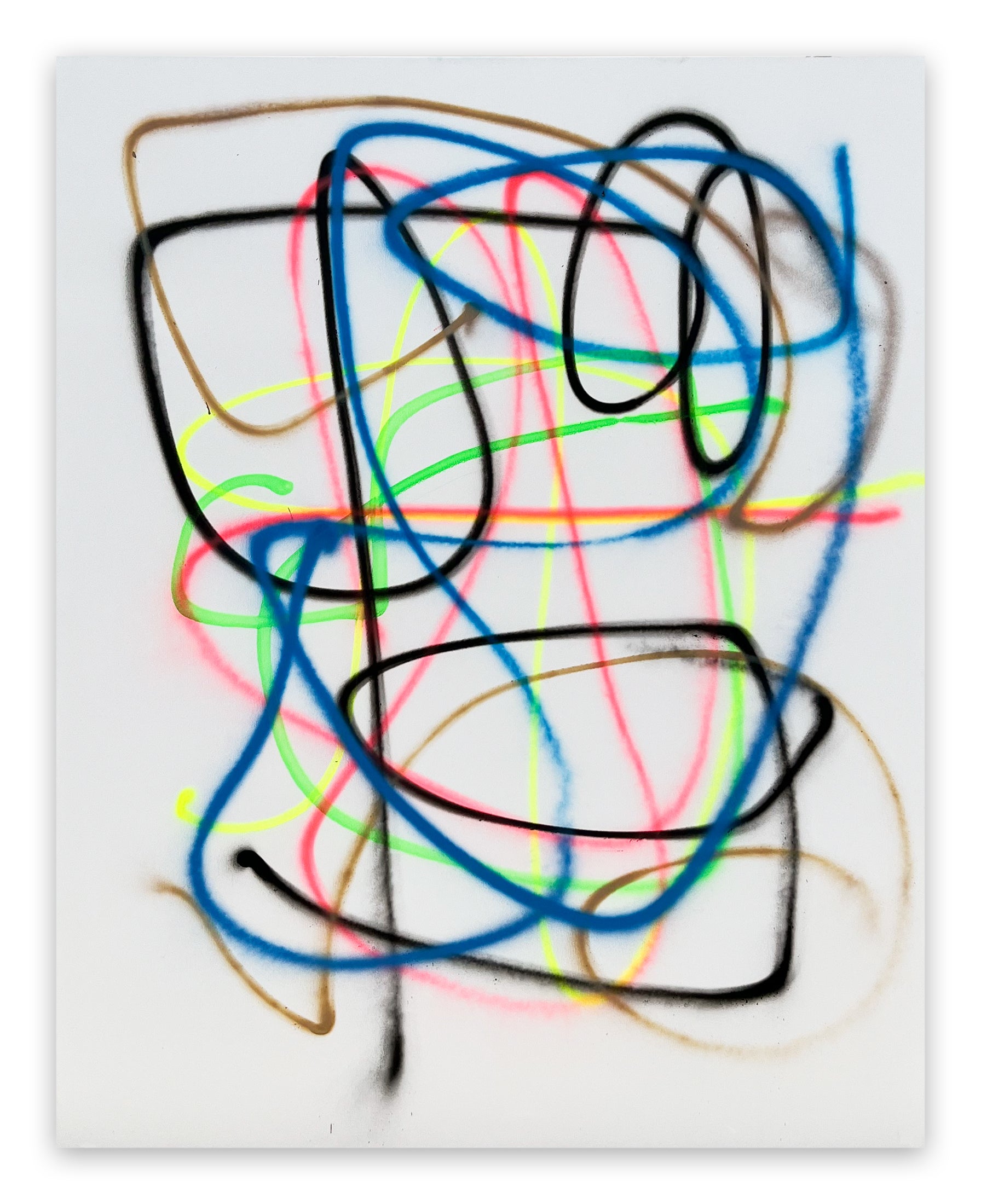 Artwork by Tommaso Fattovich, Judo Chop Freestyle, Made of Acrylic on canvas 