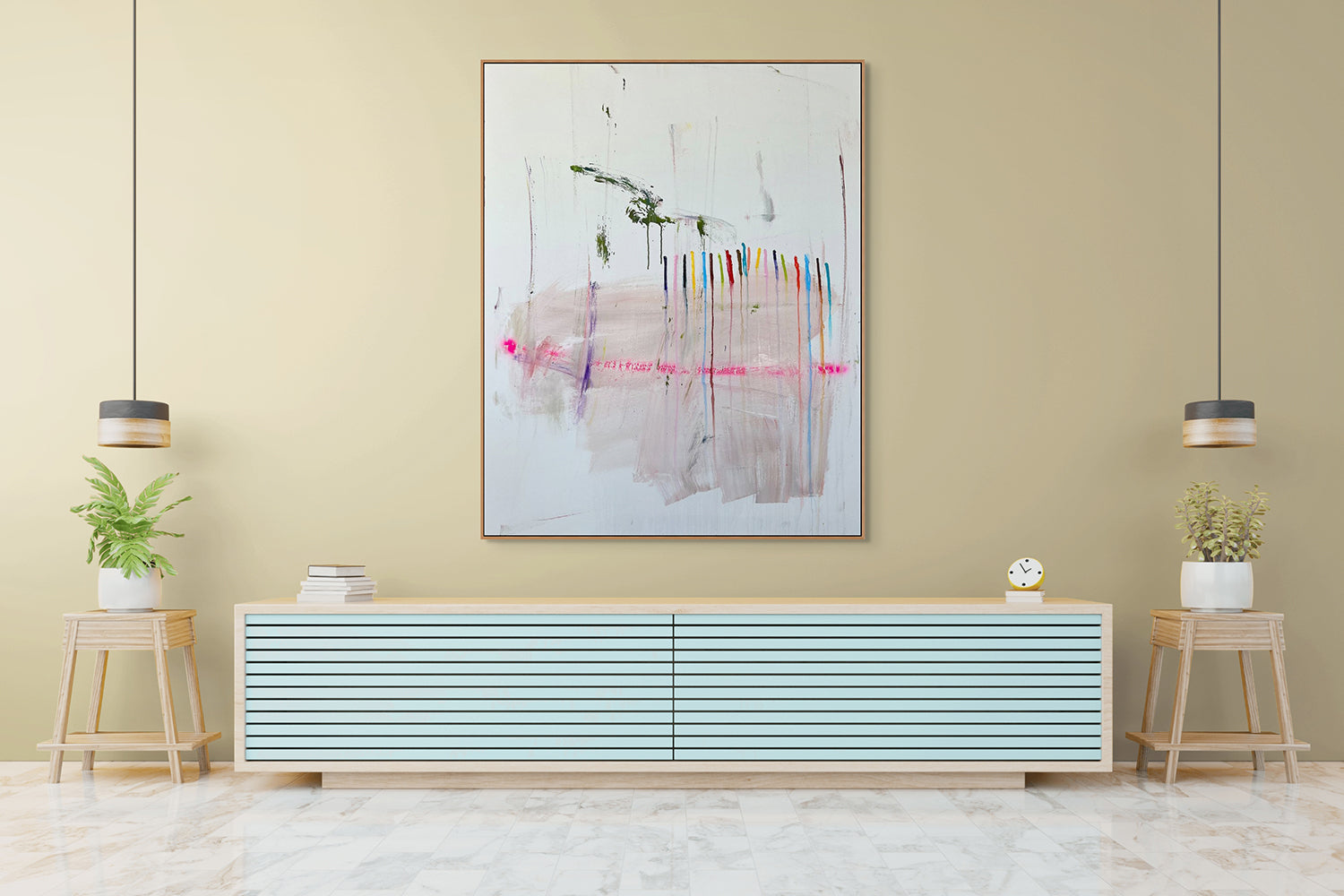 Artwork by Tommaso Fattovich, Lemonade, Made of Oil and acrylic on canvas 