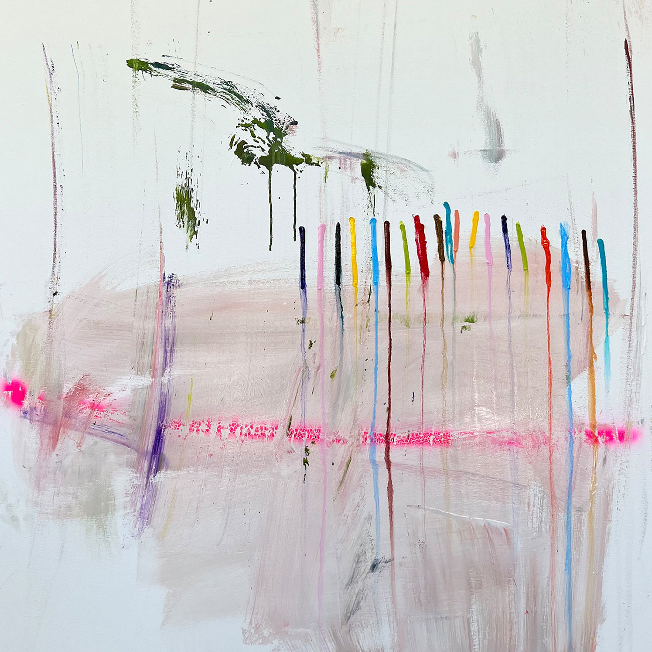 Artwork by Tommaso Fattovich, Lemonade, Made of Oil and acrylic on canvas 