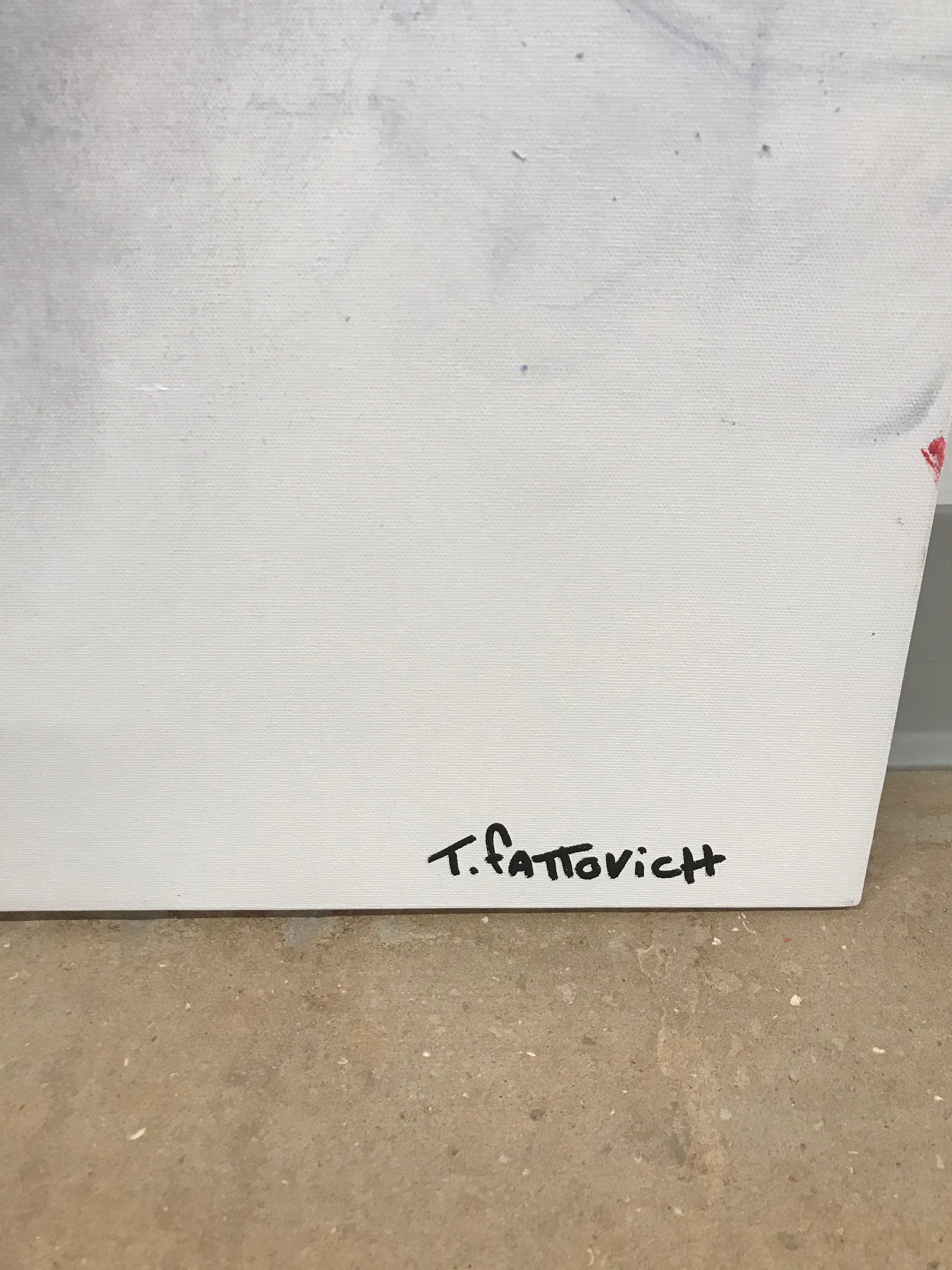 Artwork by Tommaso Fattovich, Stazione Centrale, Made of Mixed media on canvas 