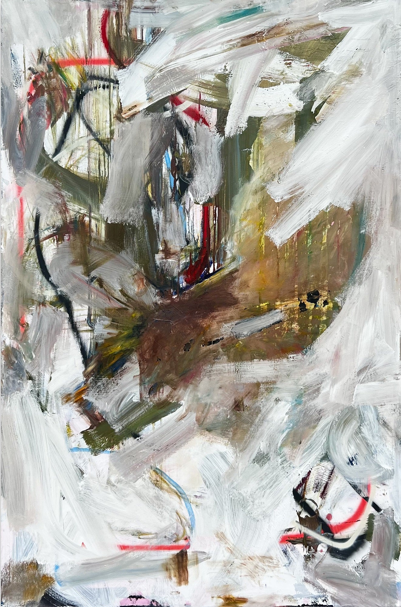 Artwork by Tommaso Fattovich, The Barbarians Of California, Made of Oil and acrylic on canvas 