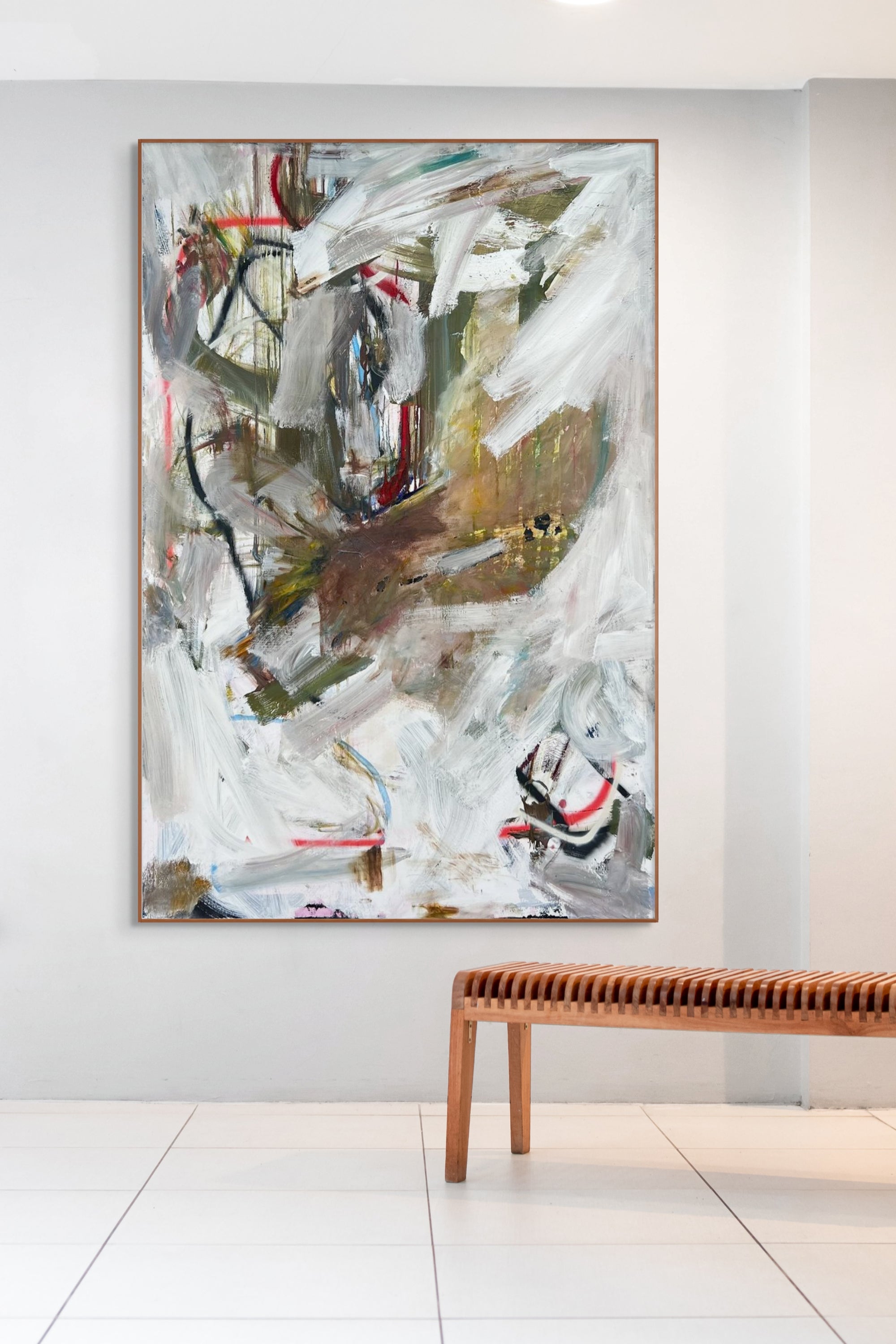 Artwork by Tommaso Fattovich, The Barbarians Of California, Made of Oil and acrylic on canvas 