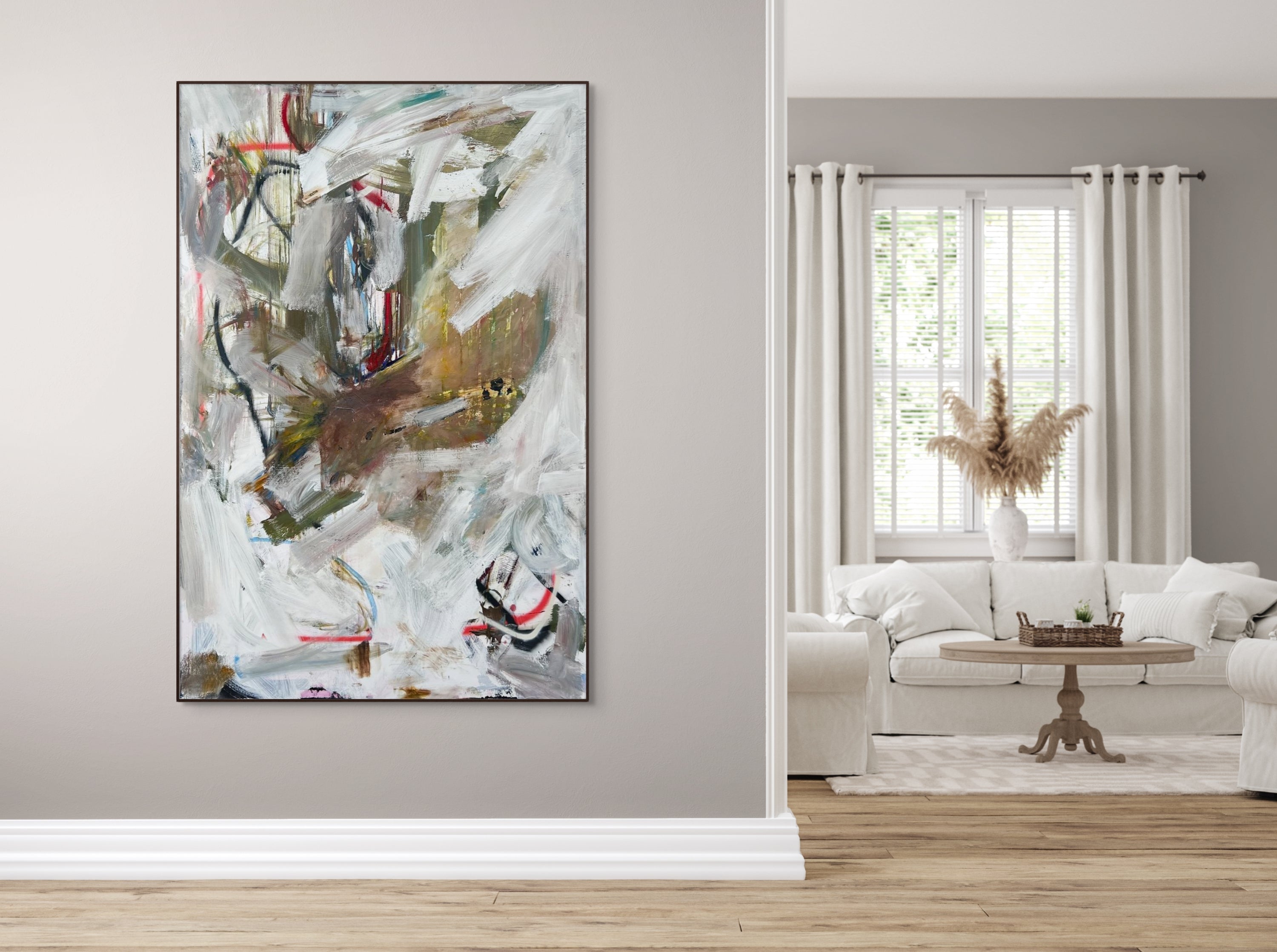 Artwork by Tommaso Fattovich, The Barbarians Of California, Made of Oil and acrylic on canvas 