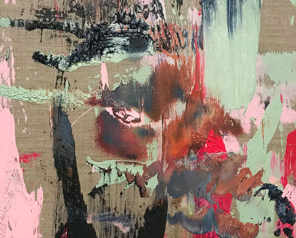 Artwork by Tommaso Fattovich, Trying Your Luck, Made of Oil on linen 