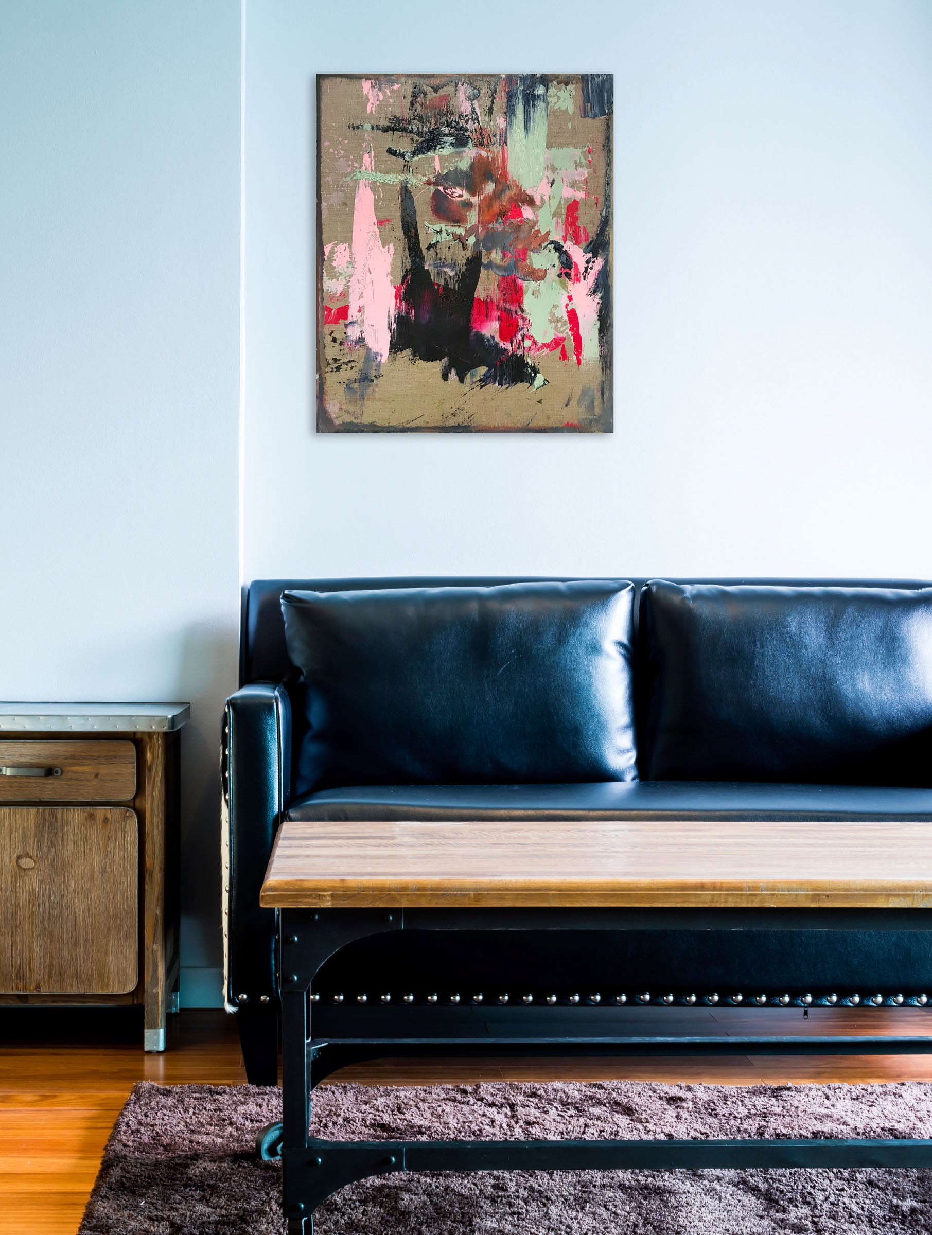 Artwork by Tommaso Fattovich, Trying Your Luck, Made of Oil on linen 