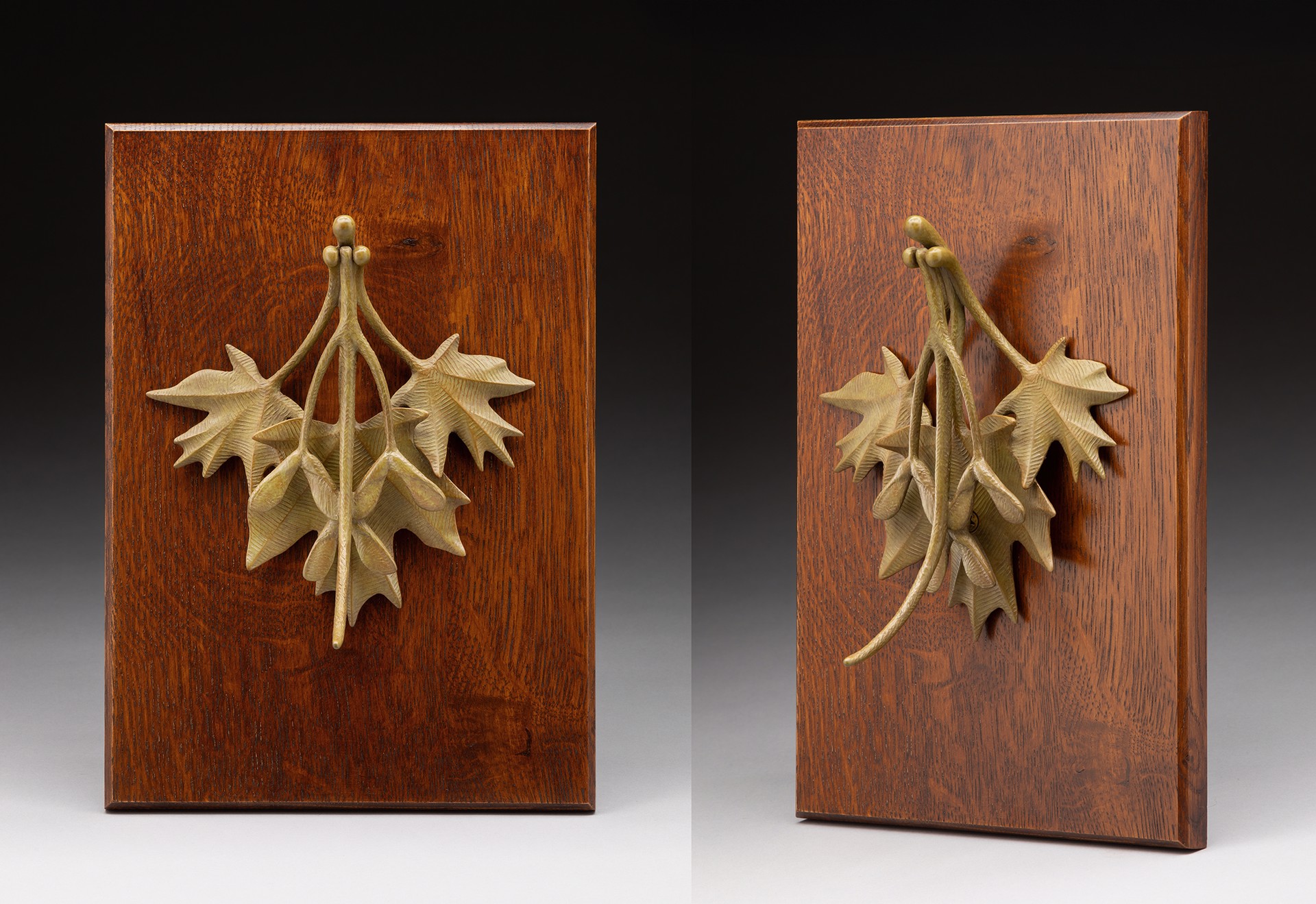 Maple Leaves Door Knocker