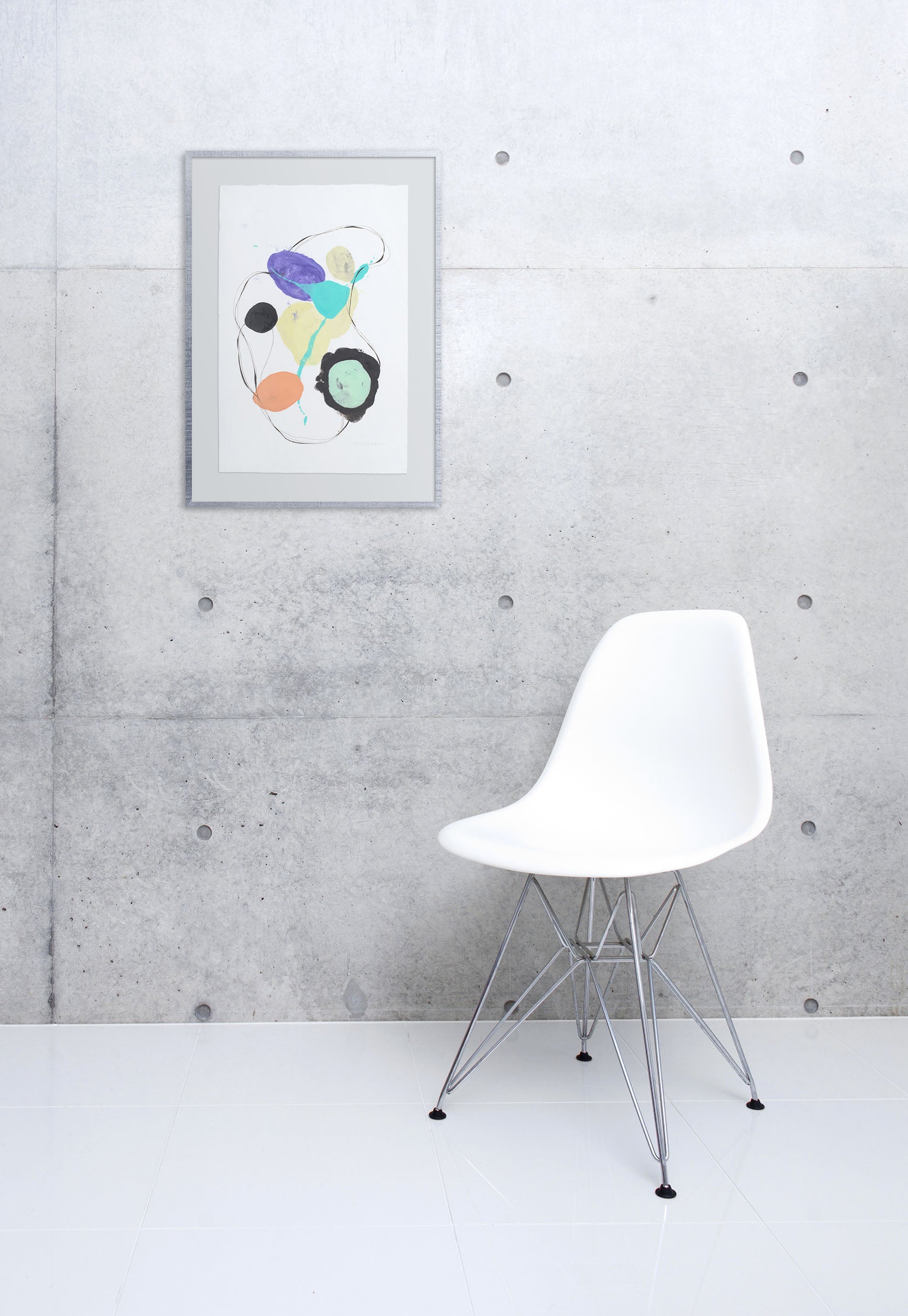 Artwork by Tracey Adams, 118.14, Made of Pigmented wax and ink on Shikoku paper 
