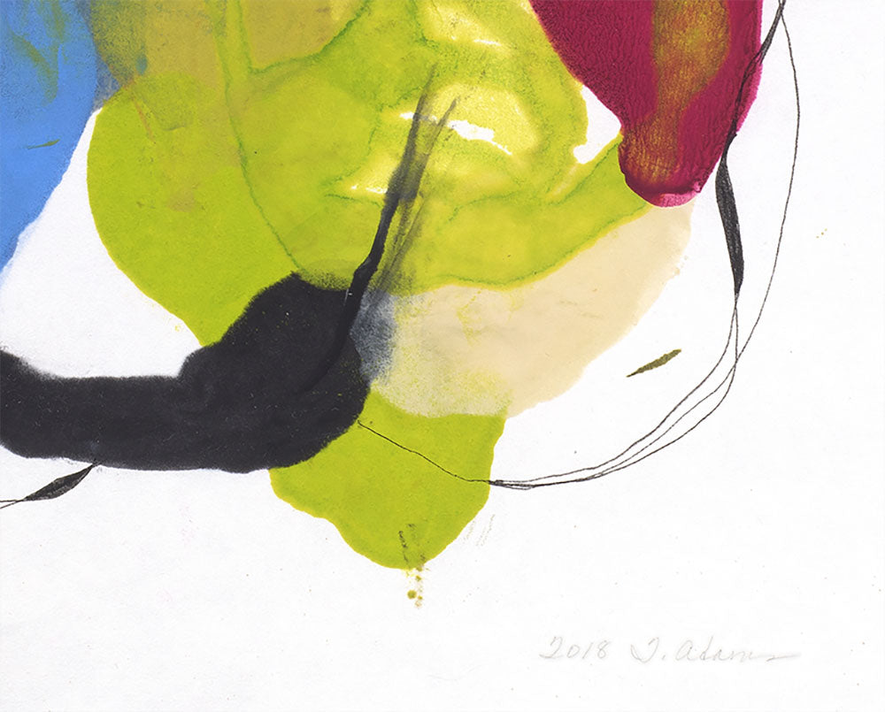 Artwork by Tracey Adams, 118.4, Made of Pigmented wax and ink on Shikoku paper 