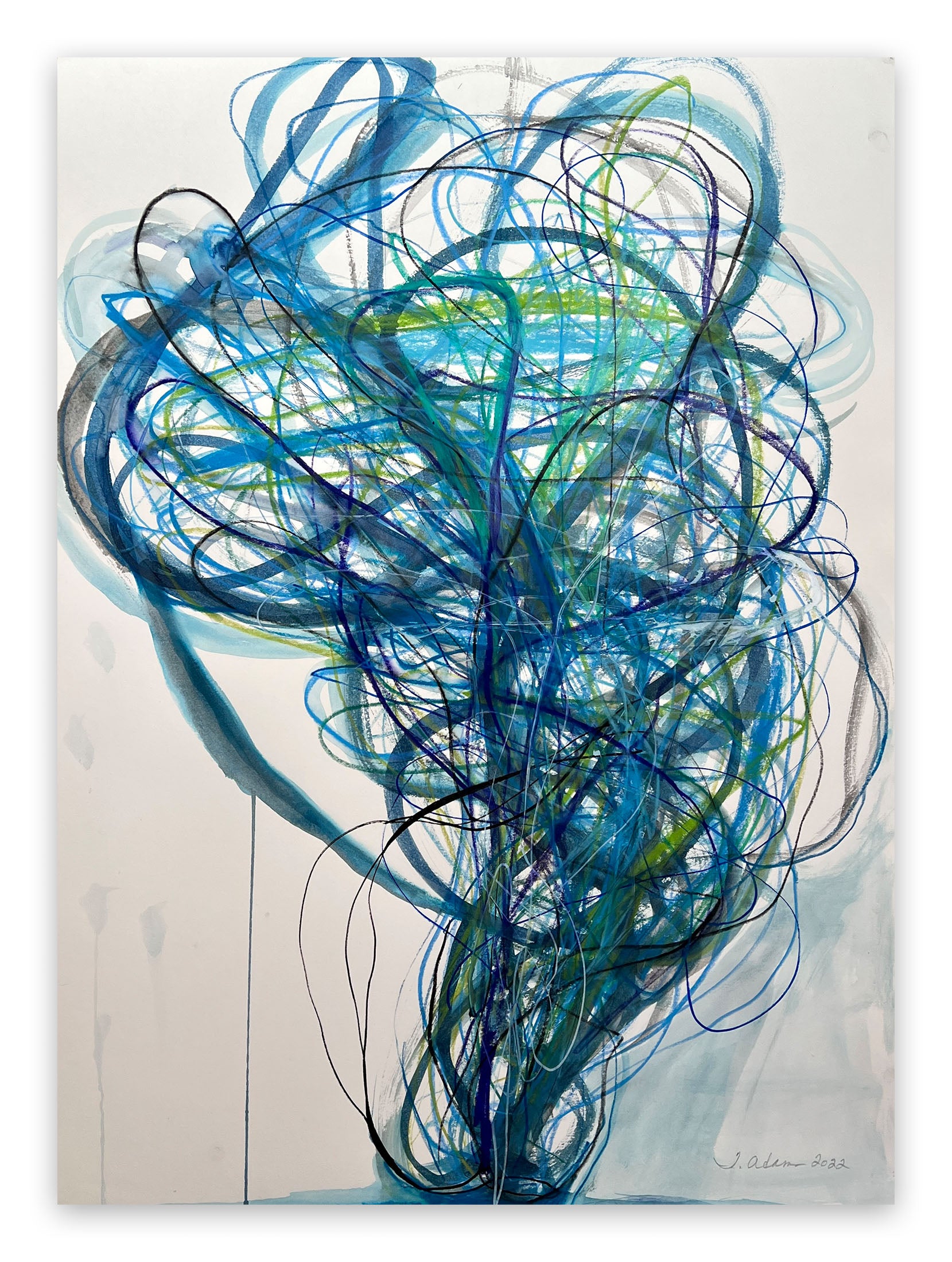 Tangle 17 by Tracey Adams, 2022
