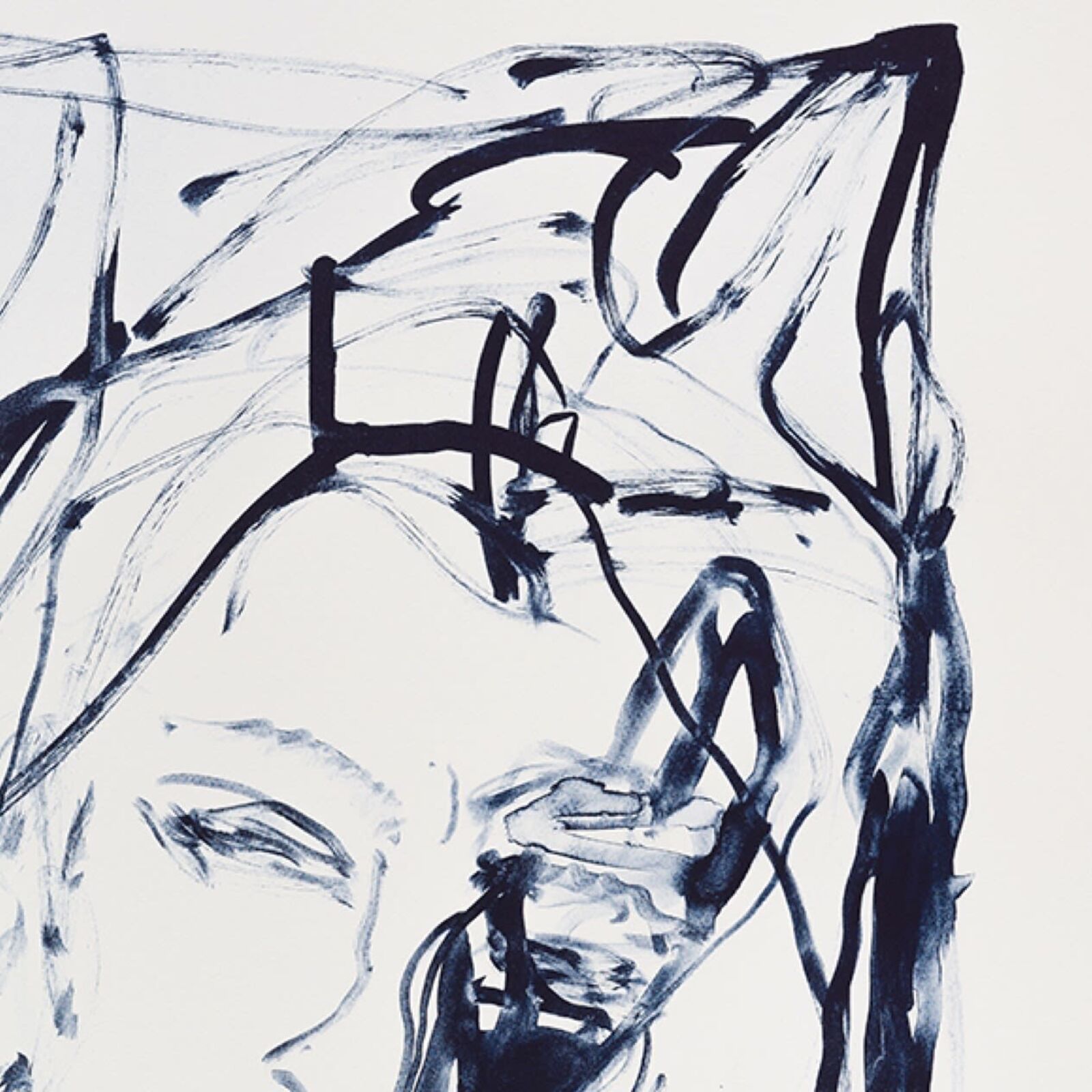 Artwork by Tracey Emin, Hurt Heart (from A Journey To Death), Made of Colour lithographs on Somerset Velvet Warm White 400gsm 