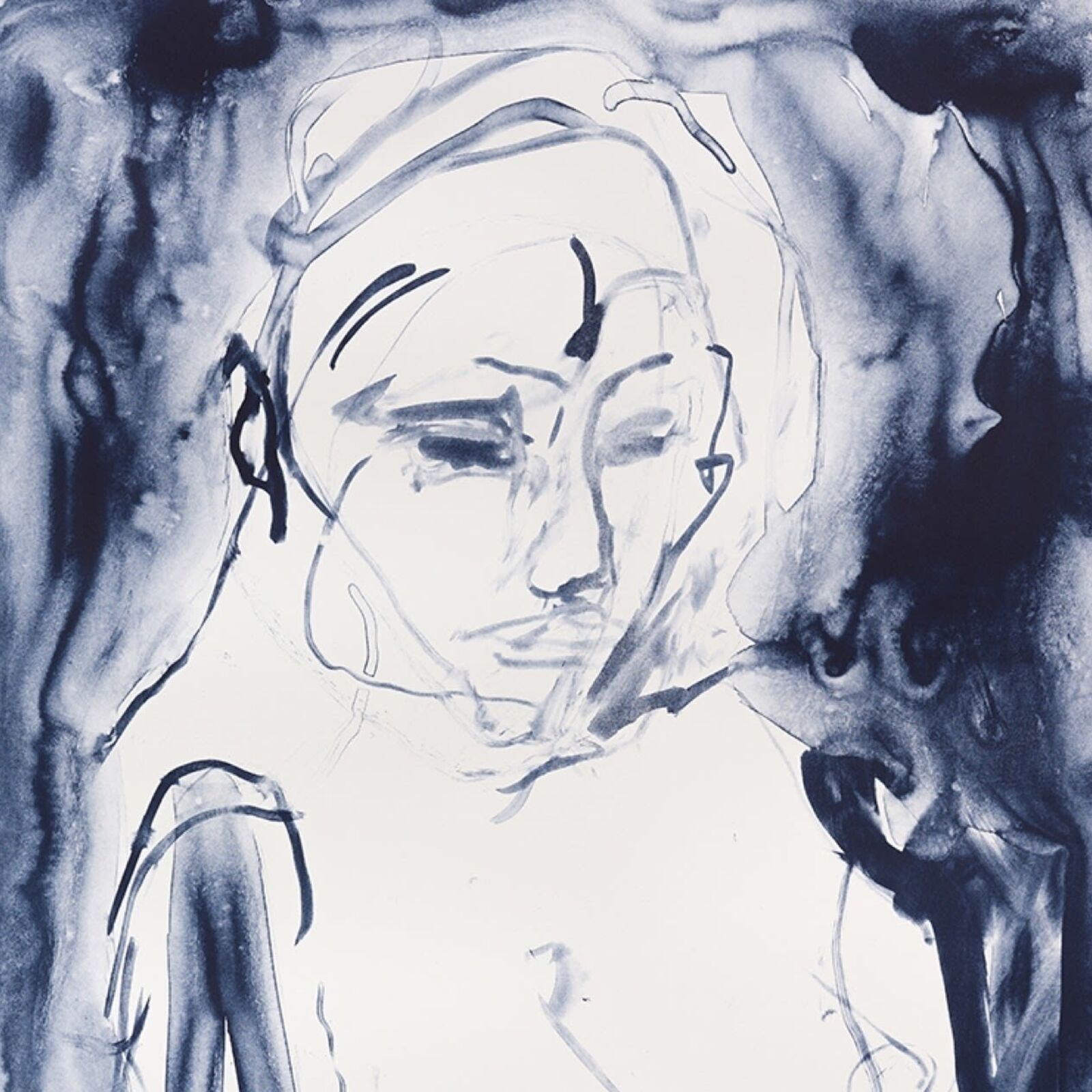 Artwork by Tracey Emin, Life Will never be The Same (Nor should it), (from A Journey To Death), Made of Colour lithographs on Somerset Velvet Warm White 400gsm 